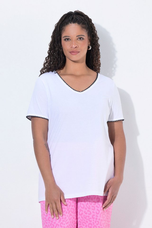 Angel of Style T-Shirt T-Shirt Comfort Fit Ziernaht