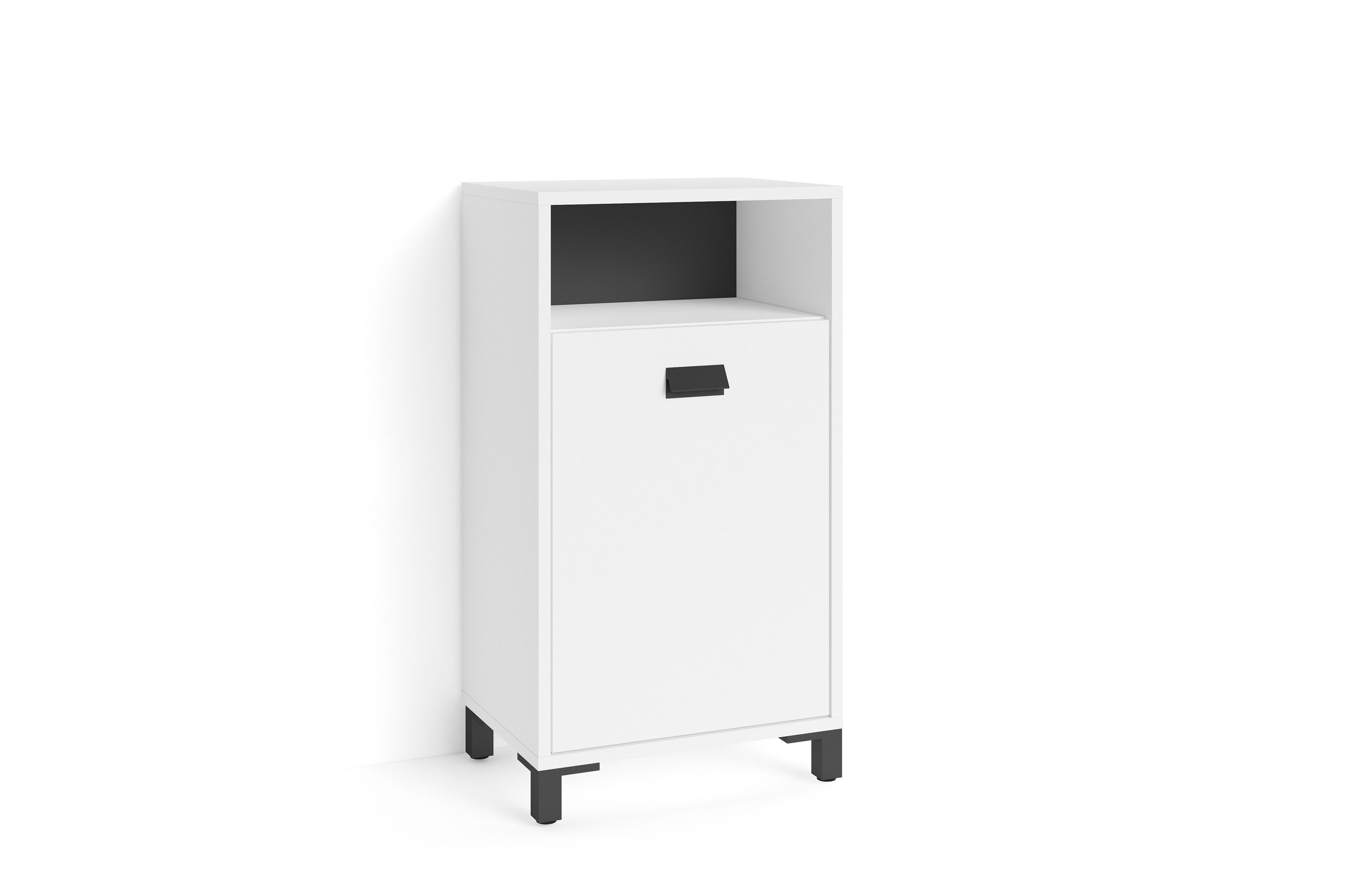 freiraum Seitenschrank WELLNESS (B 42, H 77,5, T 31 cm) in Weiß 42 x 77,5 x 31 cm (BxHxT)