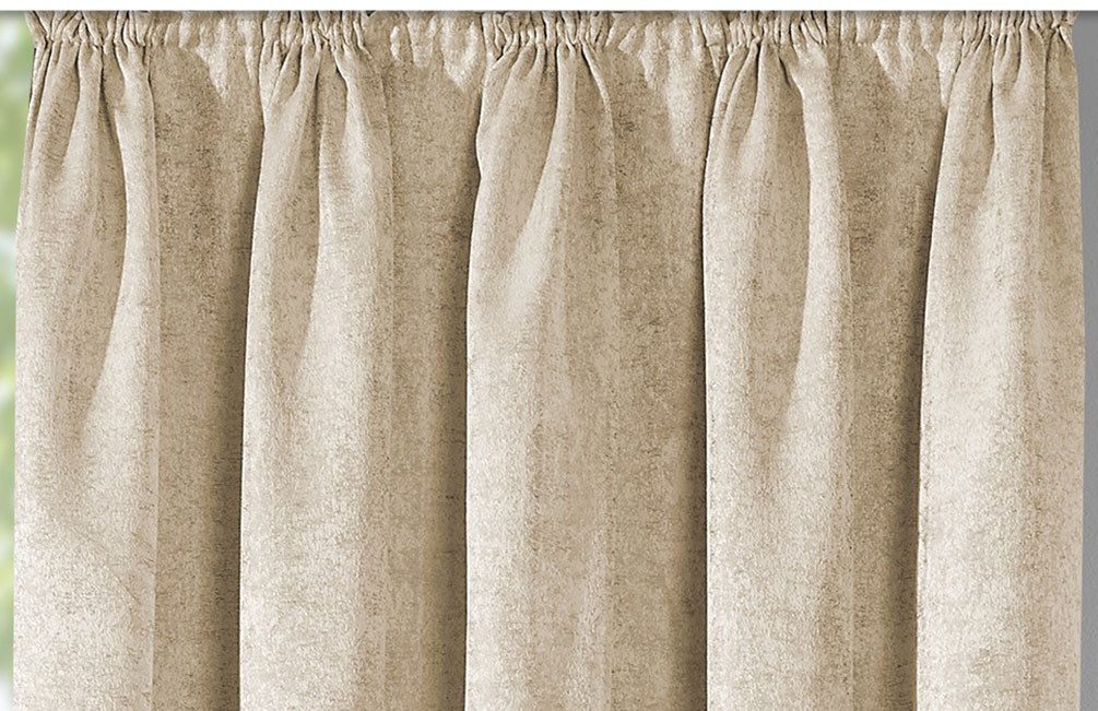 Weckbrodt Vorhang Jona (1 St), Kräuselband, blickdicht, Jacquard, edler Glanz, blickdicht, Gardine, Store