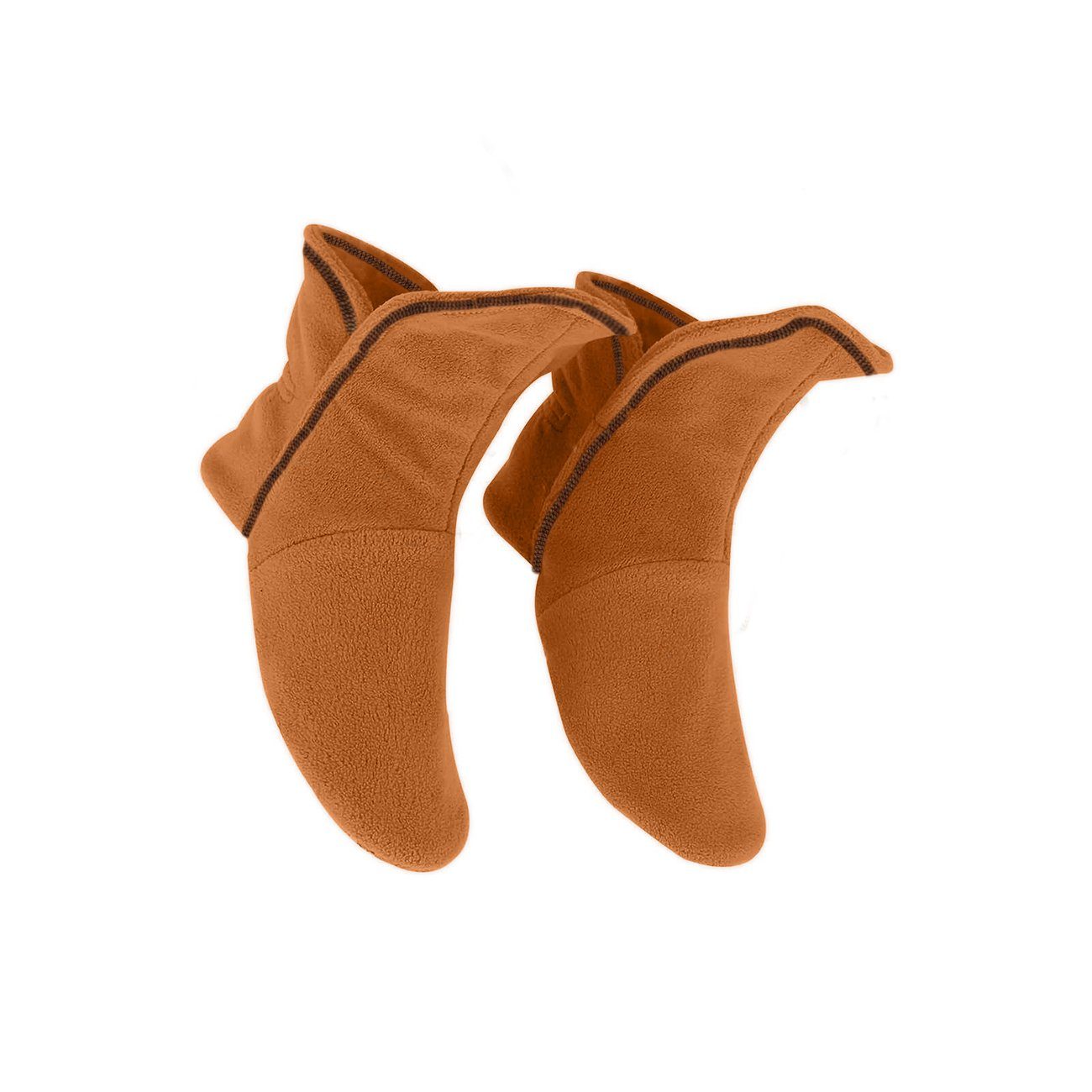 RAIKOU Hausstiefel Haussocken super flauschige Hüttenschuhe Hausschuh aus Micro Fleece mit ABS und Rutschfester Sohle