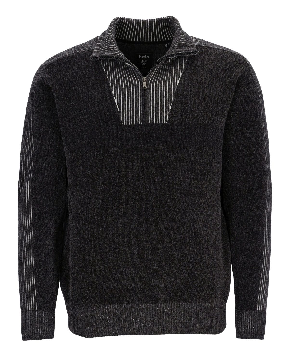 Troyer Pullover Chenille Strickpullover Troyer