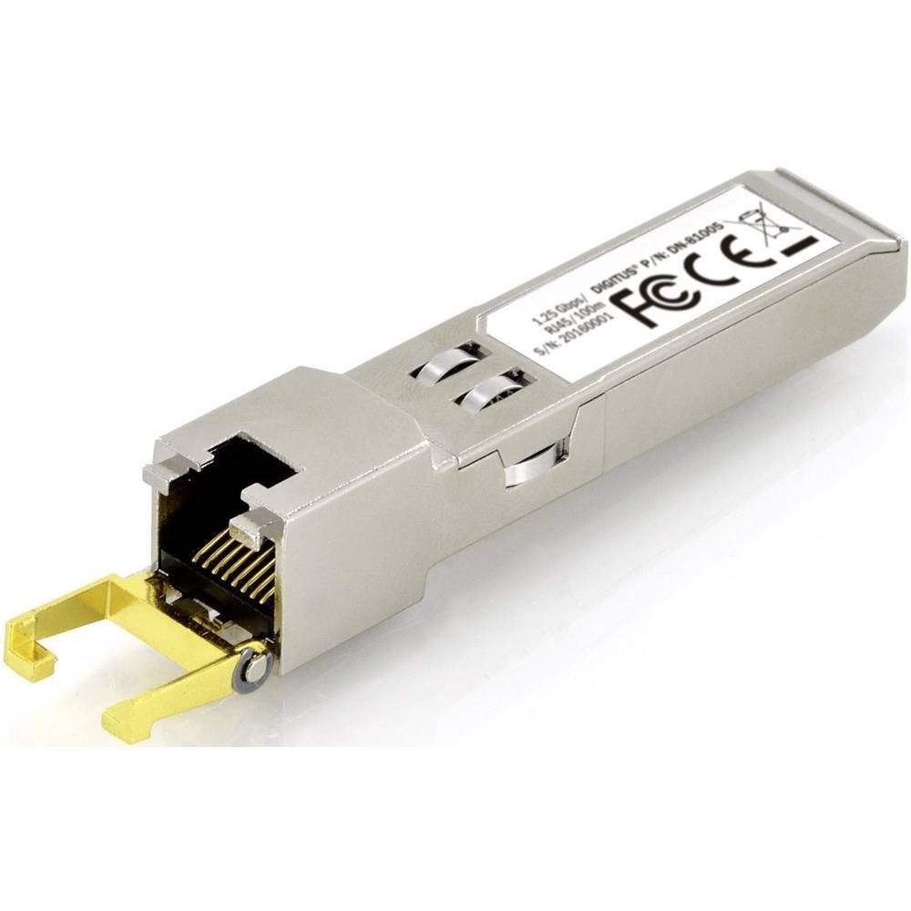 Digitus Professional SFP Transceiver Modul (100 m, RJ45, BiDi DN-81005 Netzwerk-Adapter