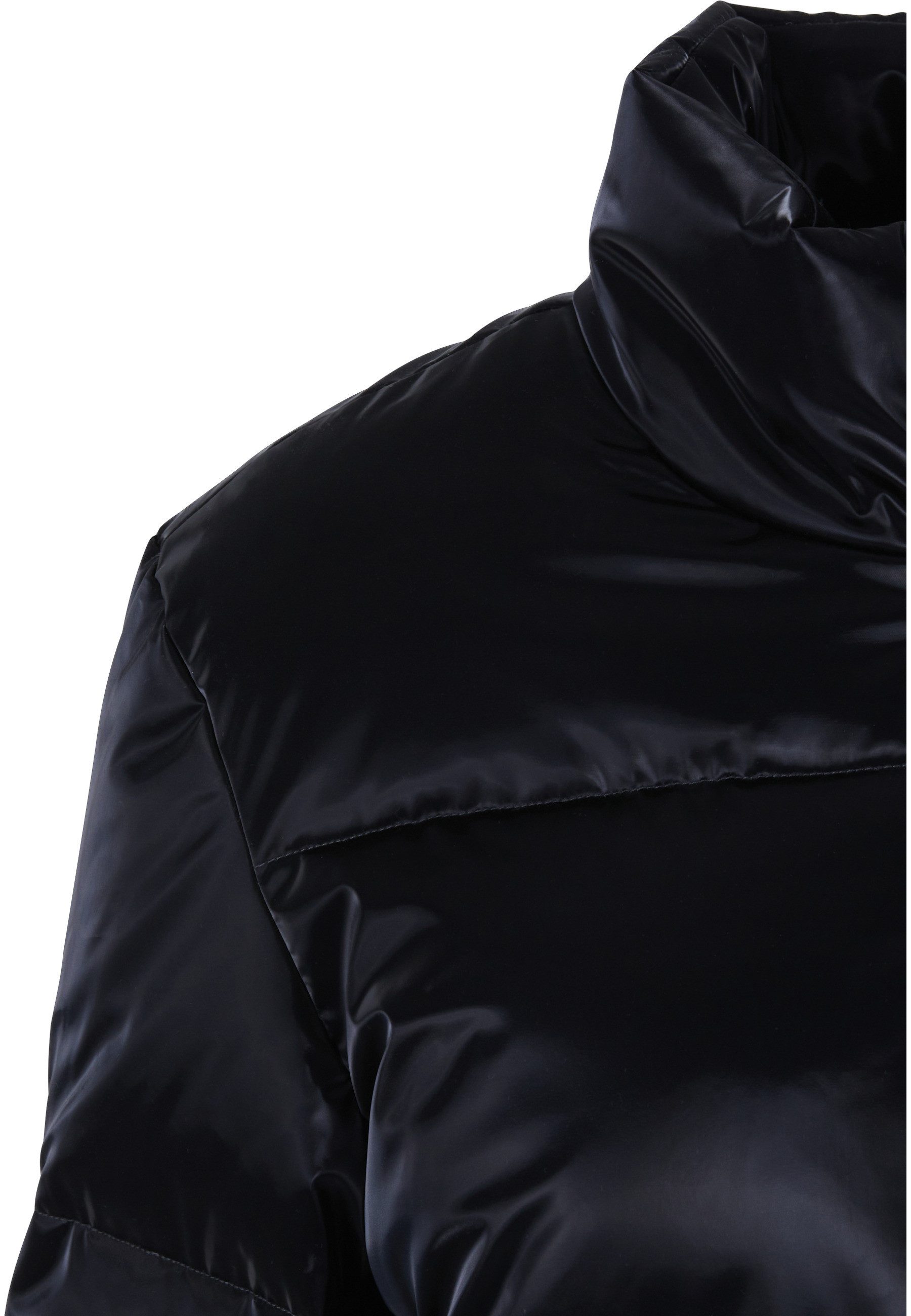 URBAN CLASSICS Winterjacke Urban Classics Damen Ladies Shark Skin Puffer Jacket (1-St) – Bild 4 von 5