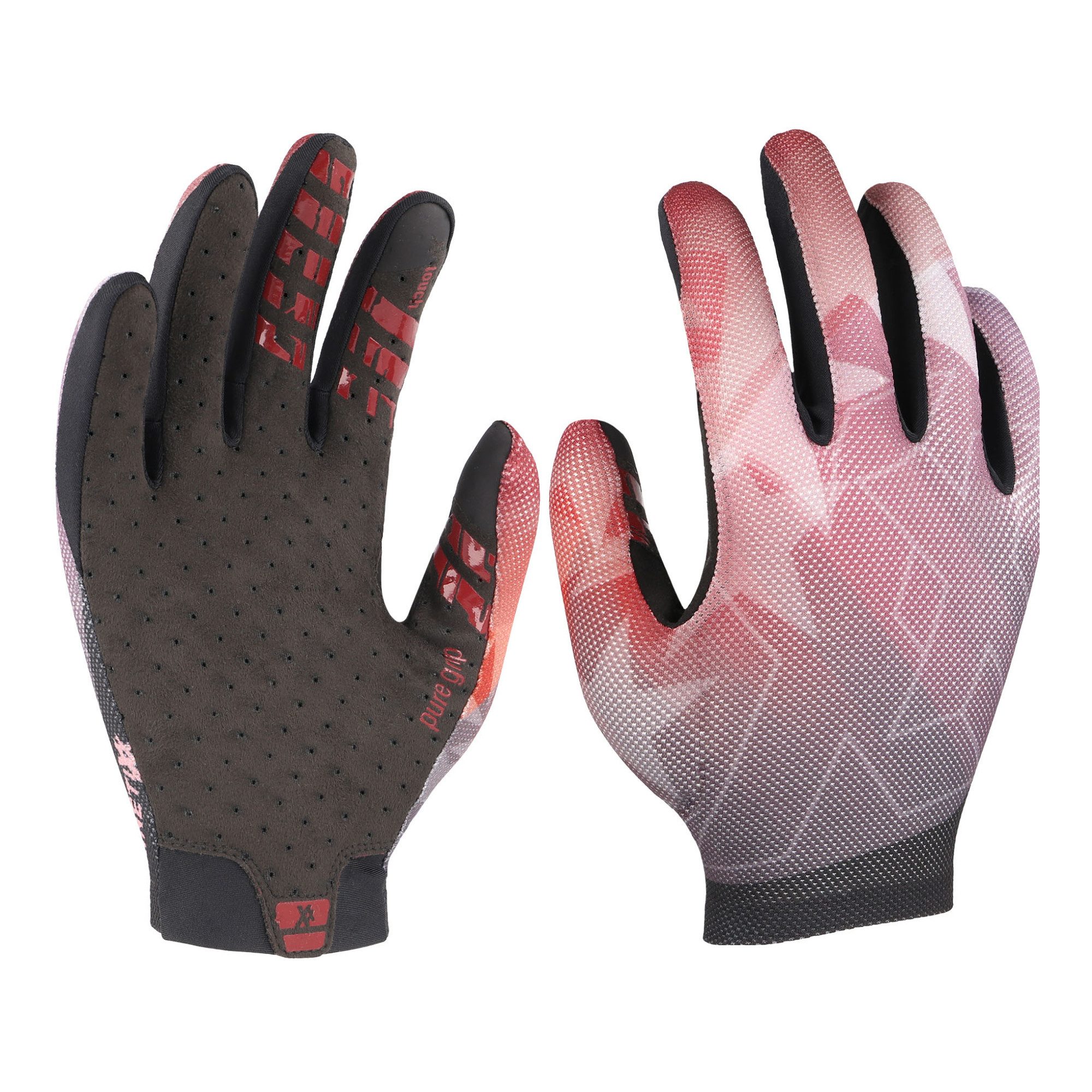 Kinetixx Fahrradhandschuhe Dünner Langfinger-Radhandschuh Lajos, KinetiXx (berry, in schwarz, olive, camouflage, grau) Anatomische Passform, Grip, Atmungsaktiv, Touchscreen kompatibel