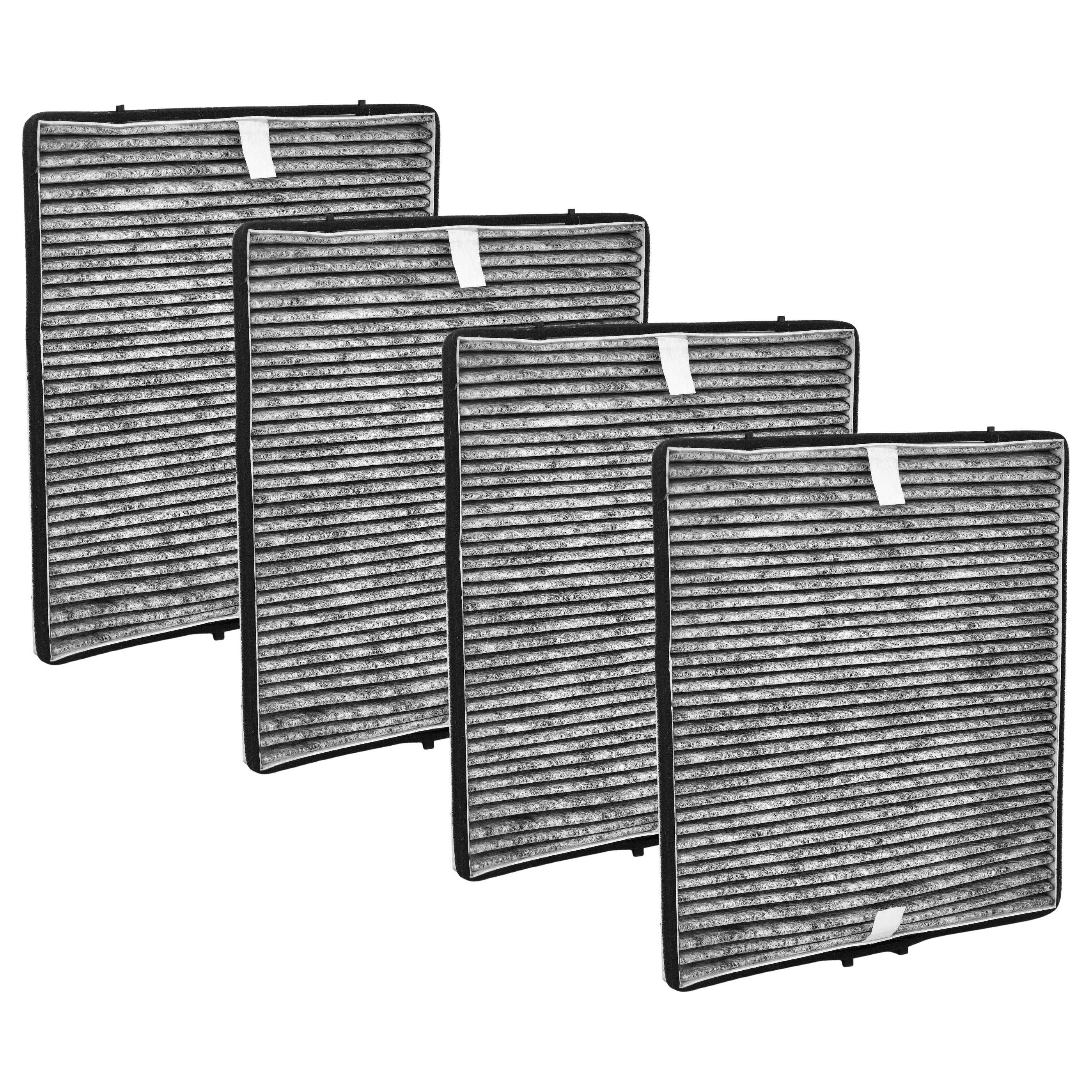 Aktivkohlefilter passend für Miele DA 769x W, 60x6 W, 699x W, 6796 W Dunstabzugshaube