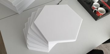 SCHAUMEX Trittschalldämmplatte 6x Basotect® G+ Schall-Absorber-Platten – Hexagon, (6-St)