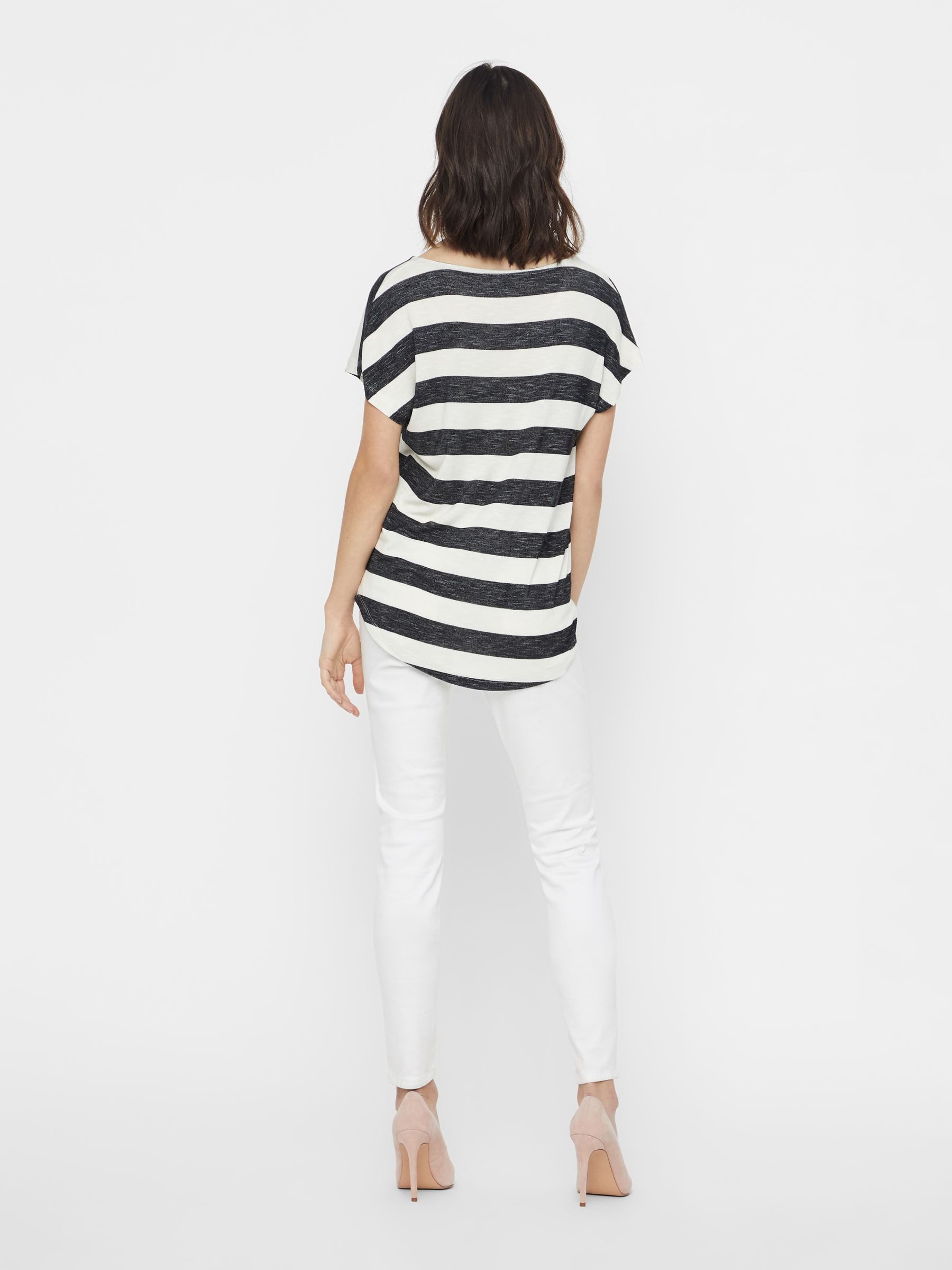 Vero Moda Kurzarmshirt VMWIDE STRIPE SL günstig online kaufen