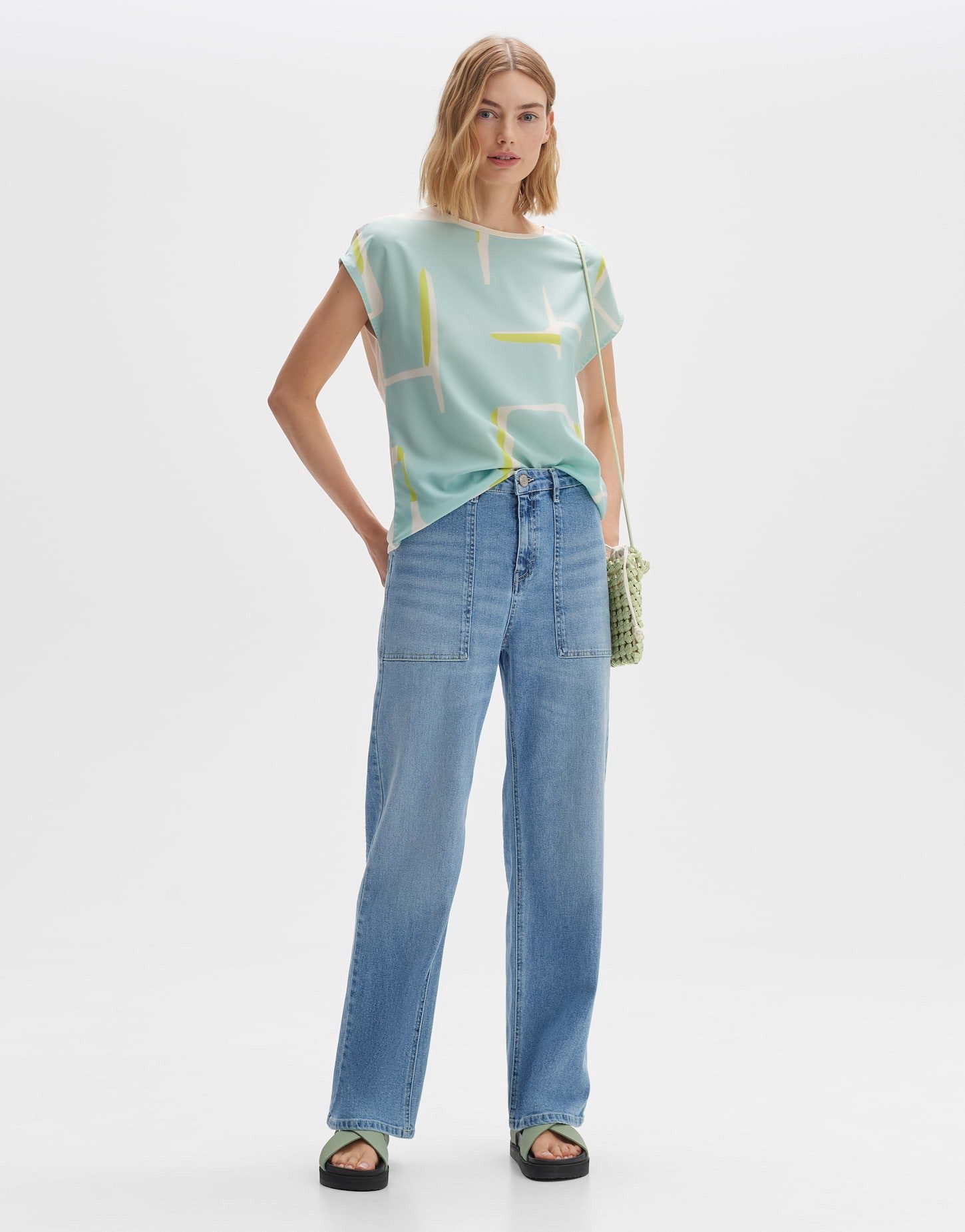 OPUS T-Shirt Sisbo print