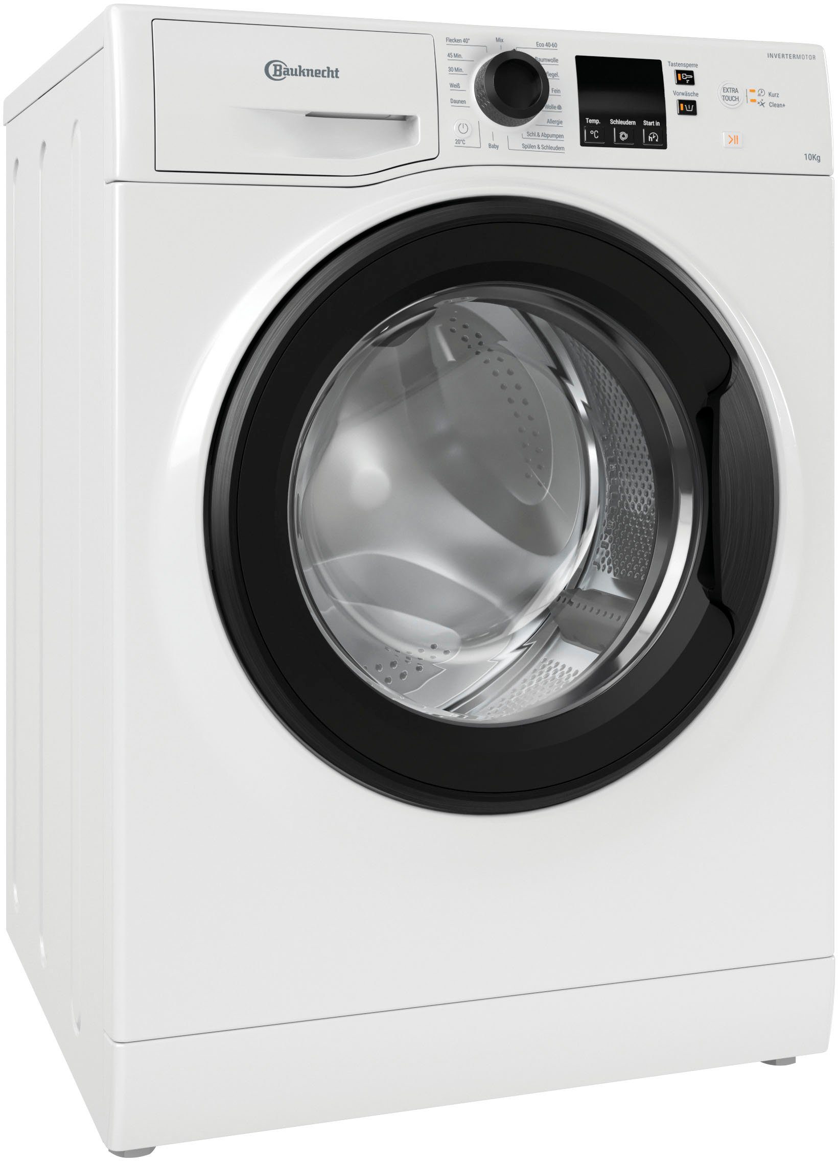 BAUKNECHT Waschmaschine BPW 1014 A, 10 kg, 1400 U/min | Frontlader