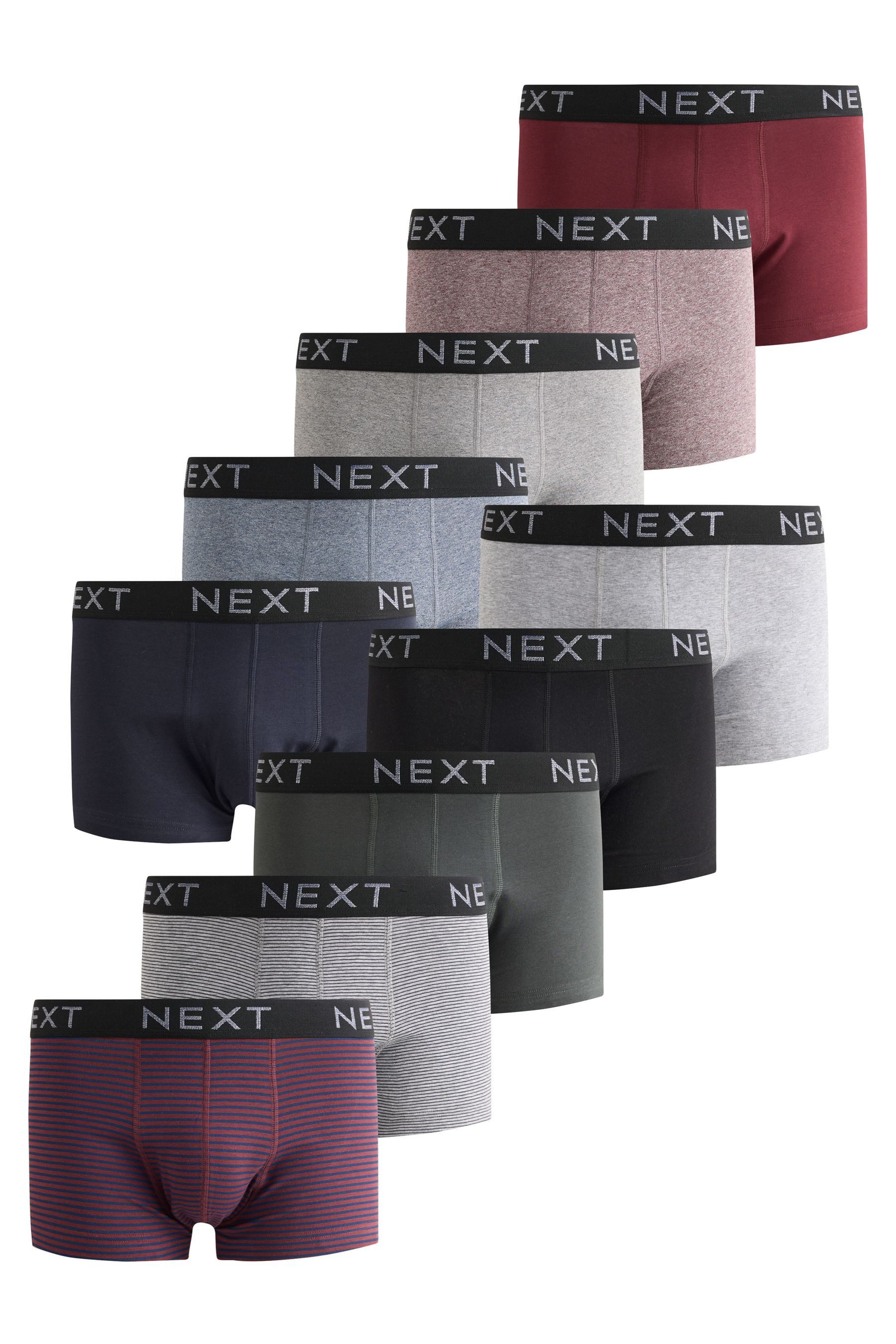 Next Boxershorts Boxershorts A-Front, 10er-Pack (10-St)