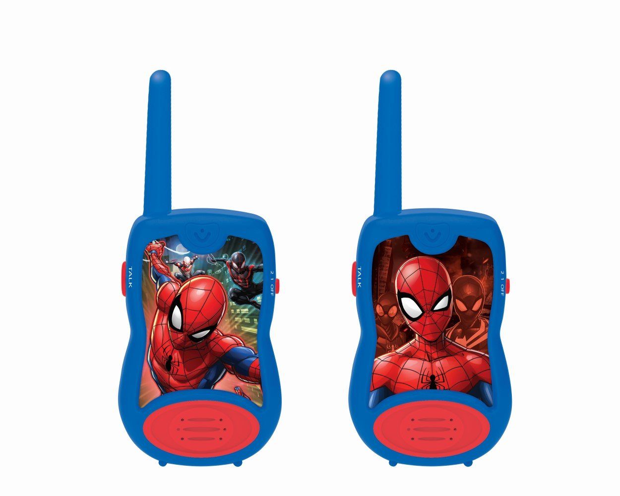 Lexibook® Walkie Talkie Spider-Man Walkie-Talkies bis zu 120 Meter Reichweite mit Gürtelclip