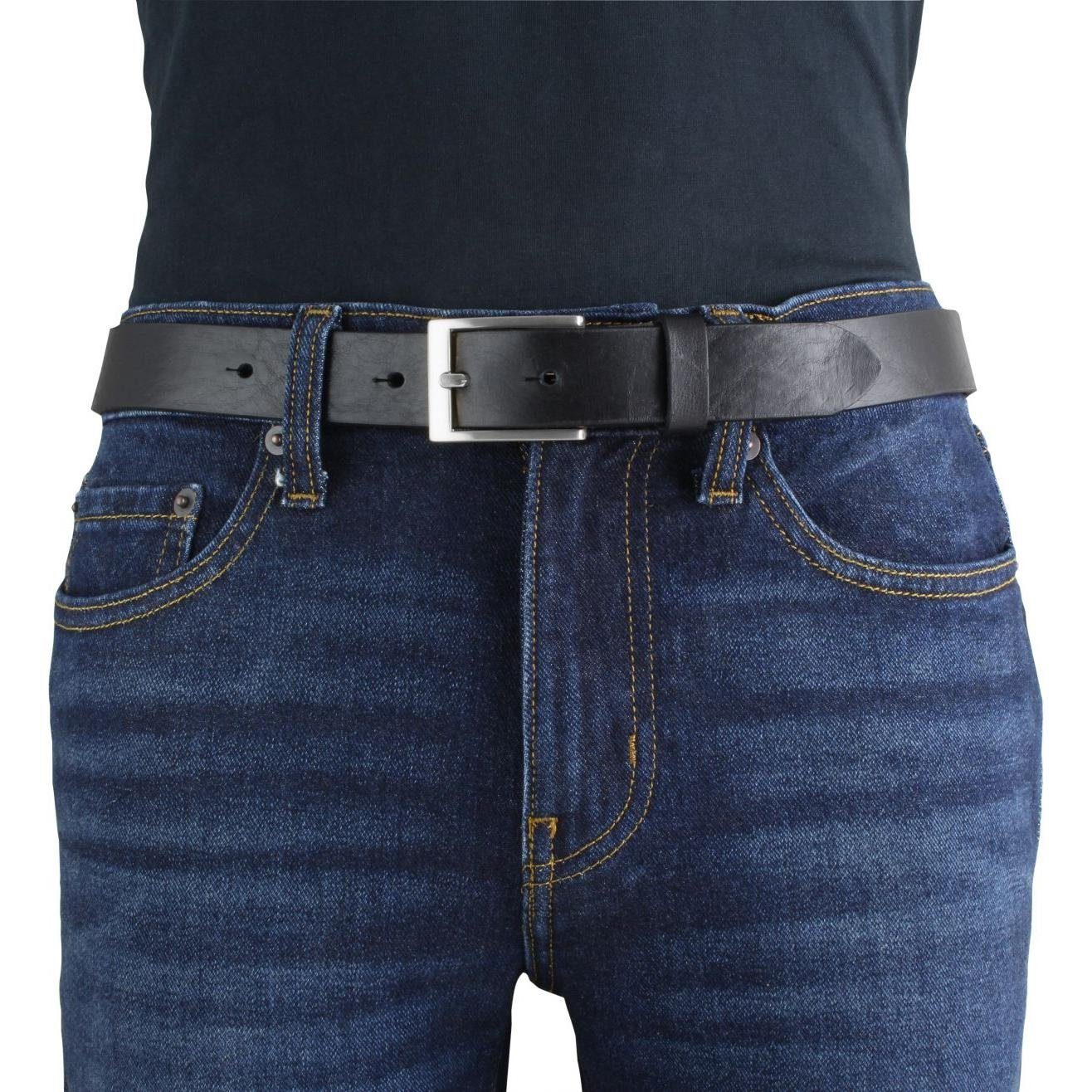 Damen Vollrindleder aus Silber Weiß, Herren 30mm - BELTINGER C Ledergürtel - Gürtel für Anzug-Gürtel cm 3