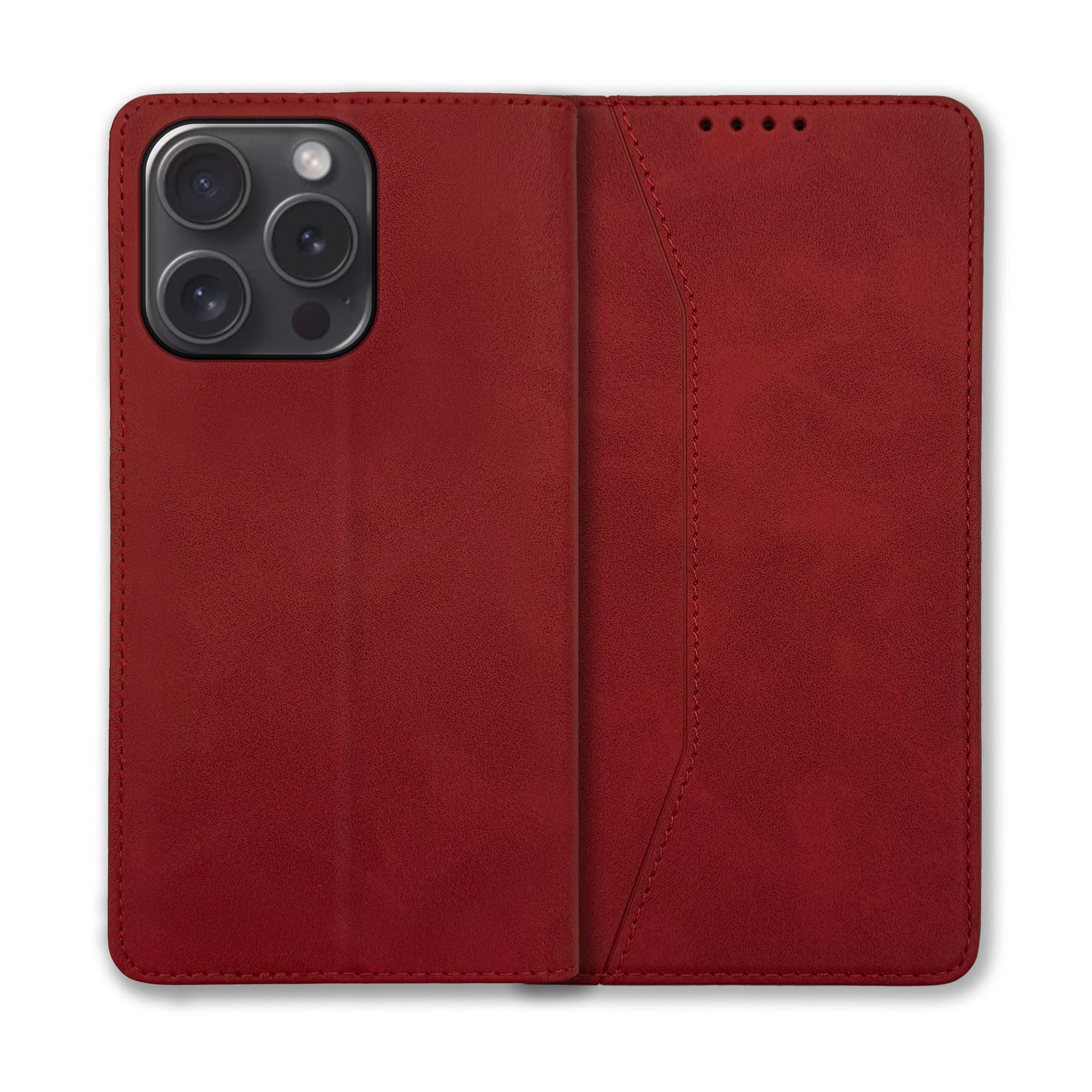 mtb more energy Smartphone-Hülle Premium für Apple iPhone 14 Pro, Rot