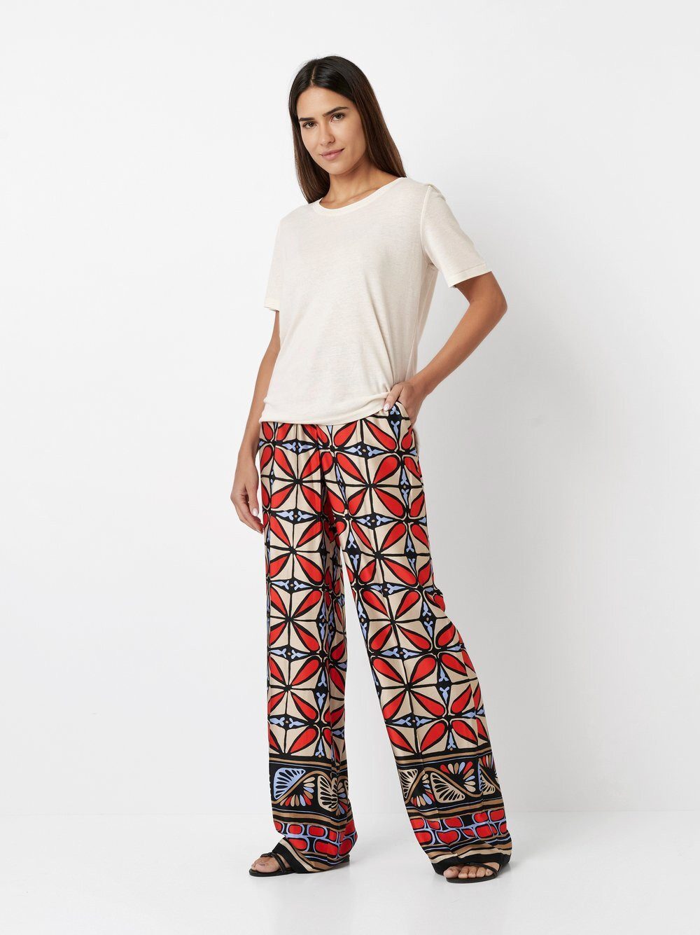 TONI Culotte Luisa mit buntem Ethno-Muster günstig online kaufen