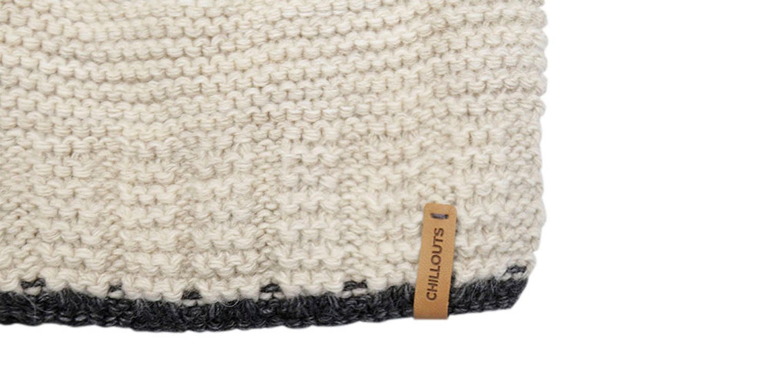 chillouts Bommelmütze Klara Hat mit abnehmbarem Kunstfell-Bommel