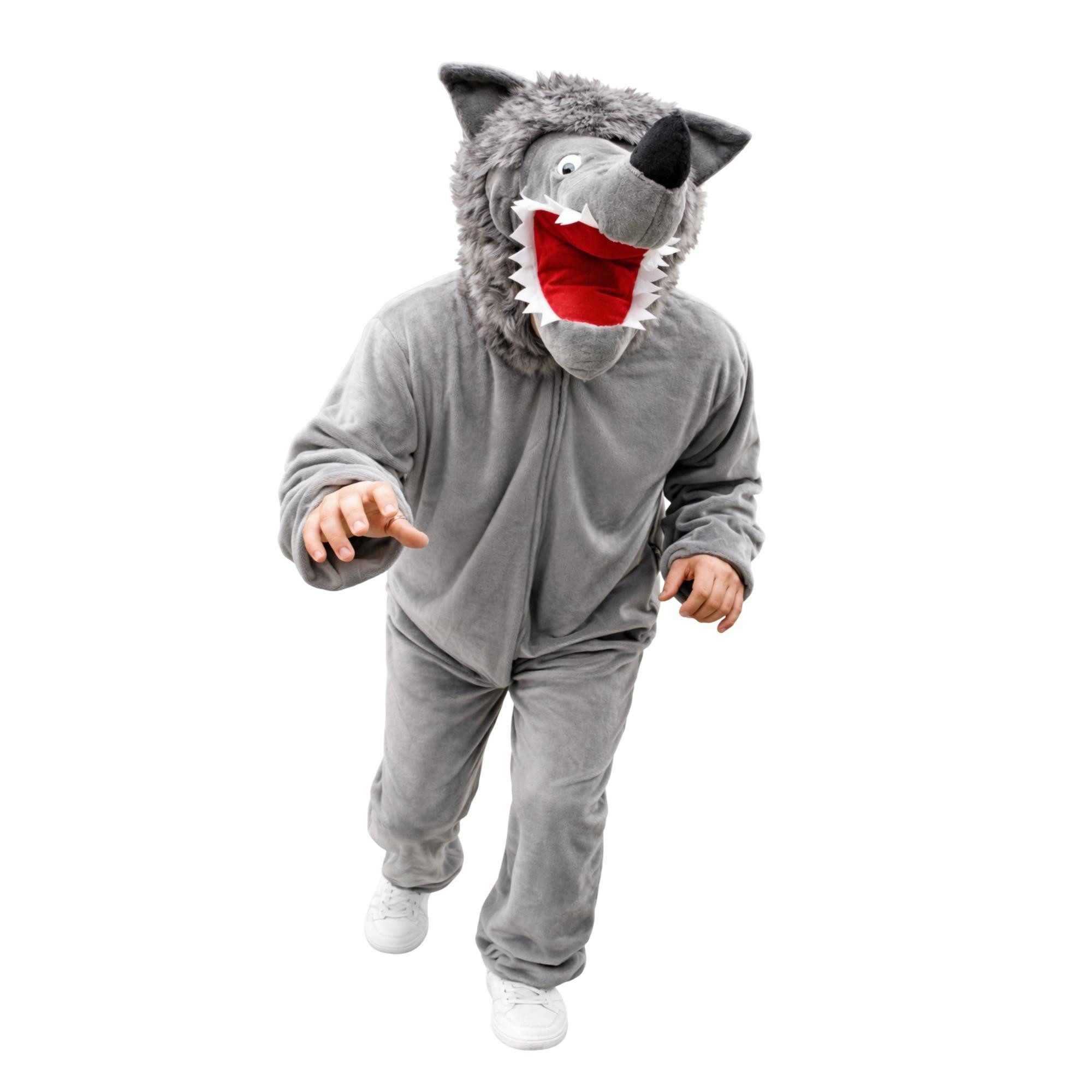 Seruna Kostüm Wolf Kostüm F49 Erwachsene Gr. L Fasching Karneval Fastnacht Halloween