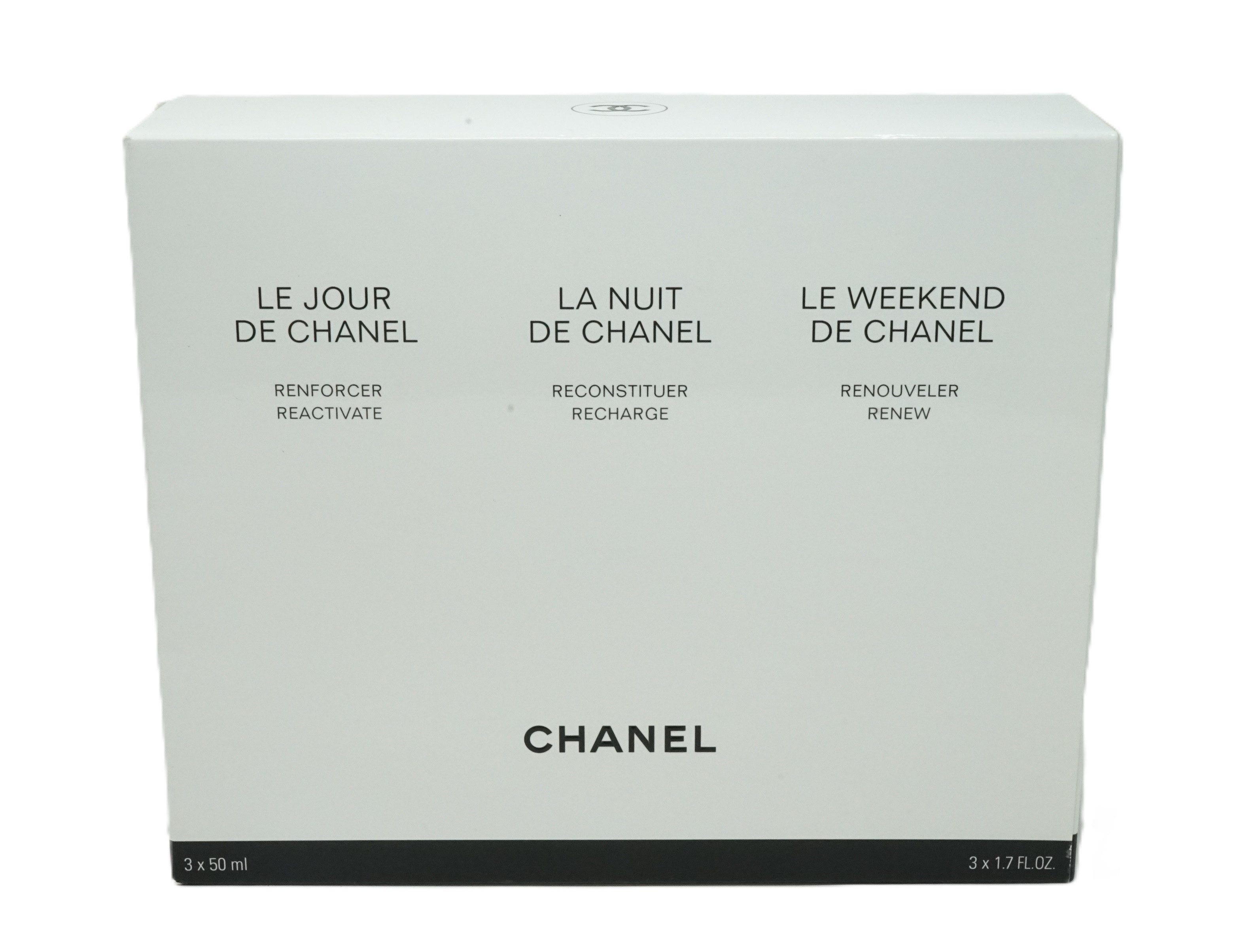 CHANEL Hautpflege-Set Chanel Gesichtspflege Trio reactive+recharge+renew 3x50ml