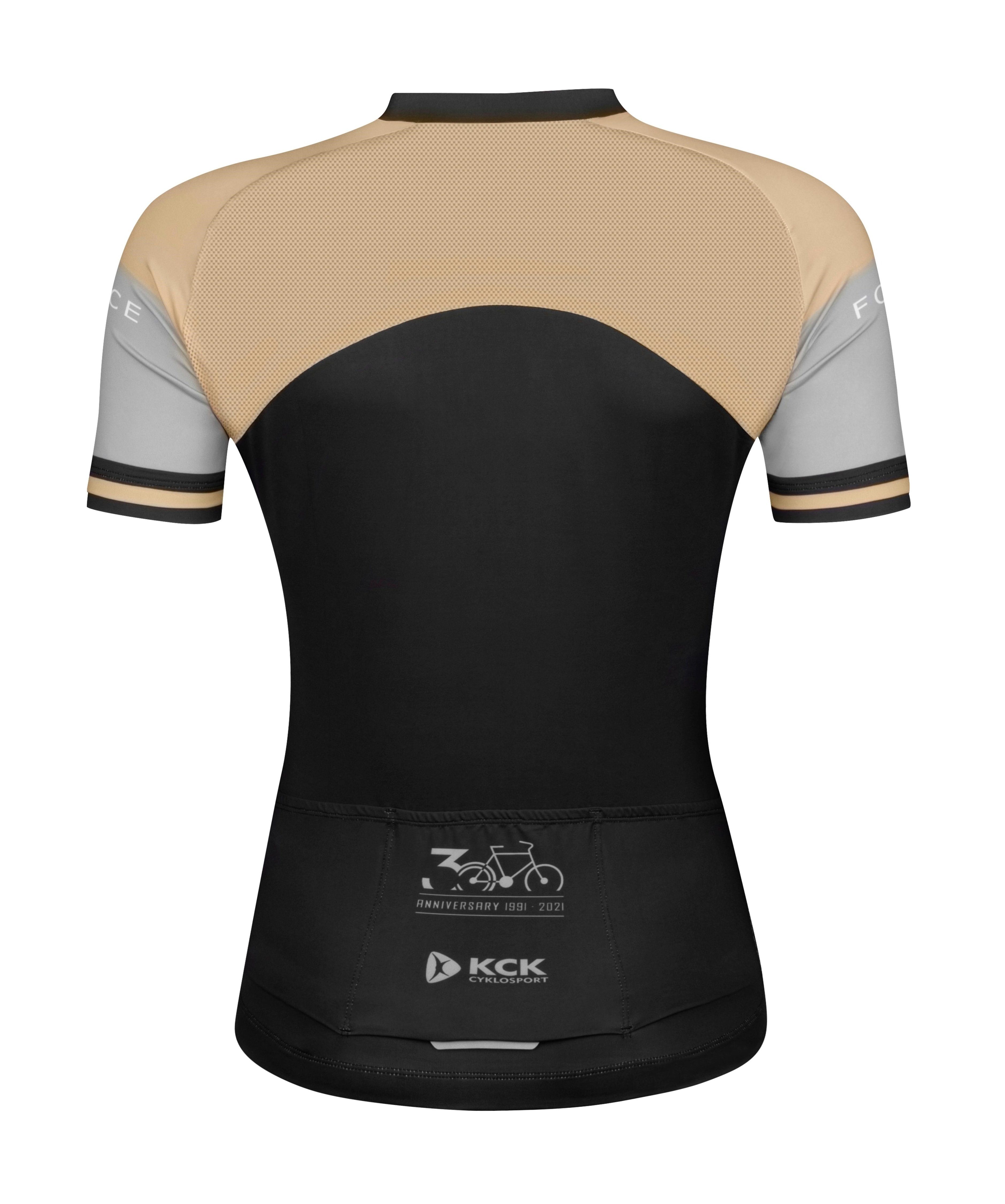 FORCE Radtrikot Force Jersey Jacke ANNIVERSARY LADY gold %%% günstig online kaufen