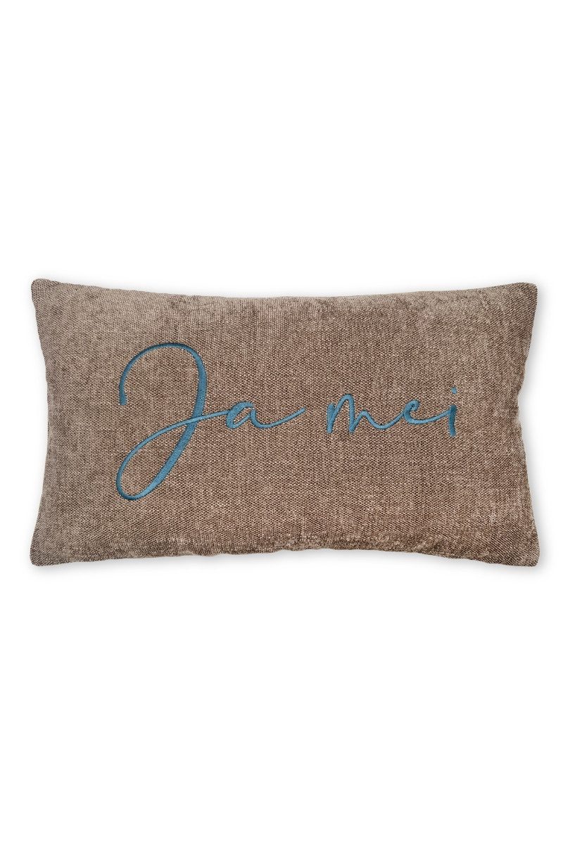 Steen Design Kissenhüllen Kissenhülle - JA MEI - taupe