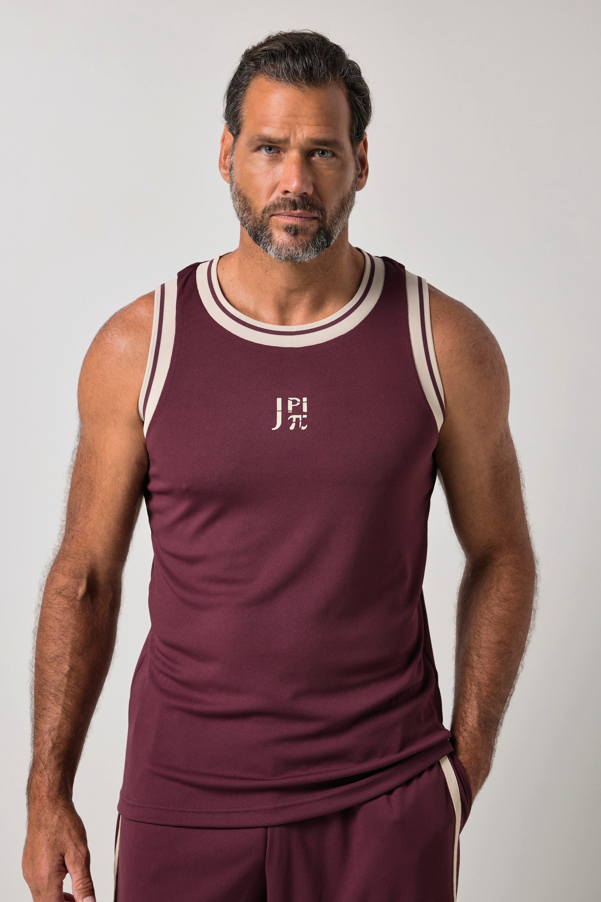 JP1880 T-Shirt Tanktop Fitness Brust-Print atmungsaktiv QuickDry