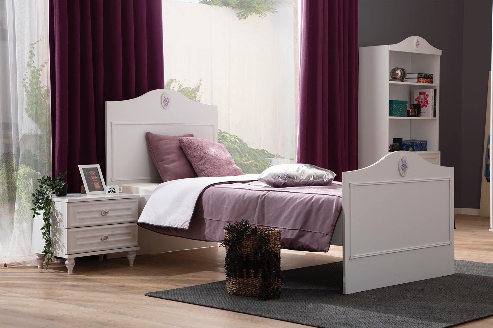 Kapa Möbel Schlafzimmer-Set Bianca in weiss Landhausstil