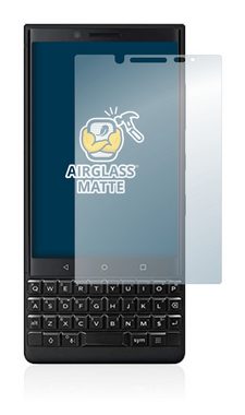 BROTECT flexible Panzerglasfolie für BlackBerry Key2 (Dual Sim), Displayschutzglas, Schutzglas Glasfolie matt entspiegelt Anti-Reflex