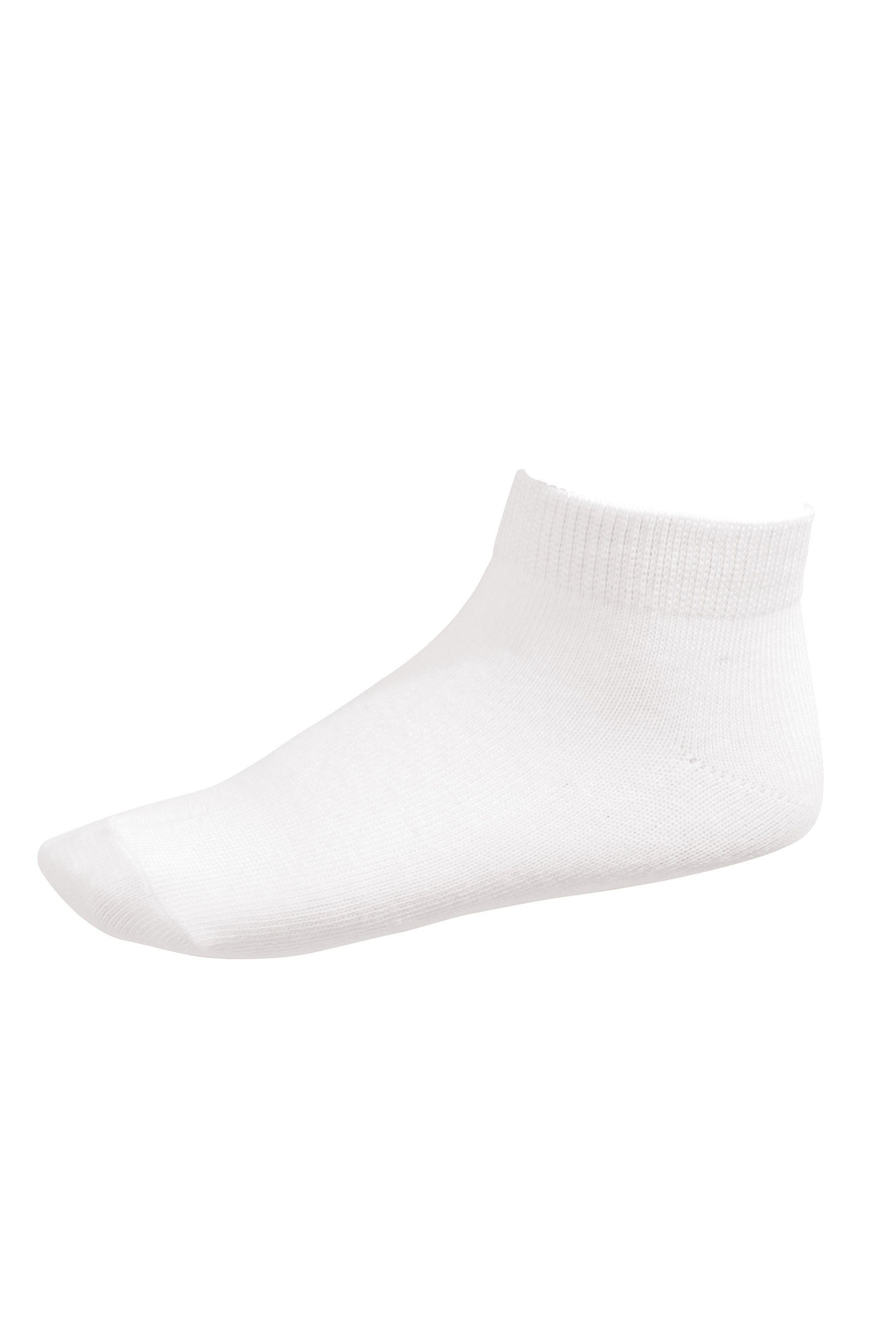 5er-Pack im Next Socken White Sneaker-Socken Baumwolle mit (5-Paar)