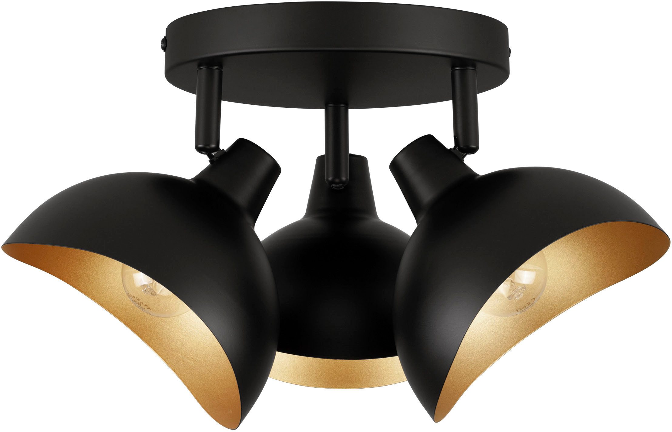 Nova Luce Deckenleuchte GETI, ohne Leuchtmittel, Ohne Beleuchtung