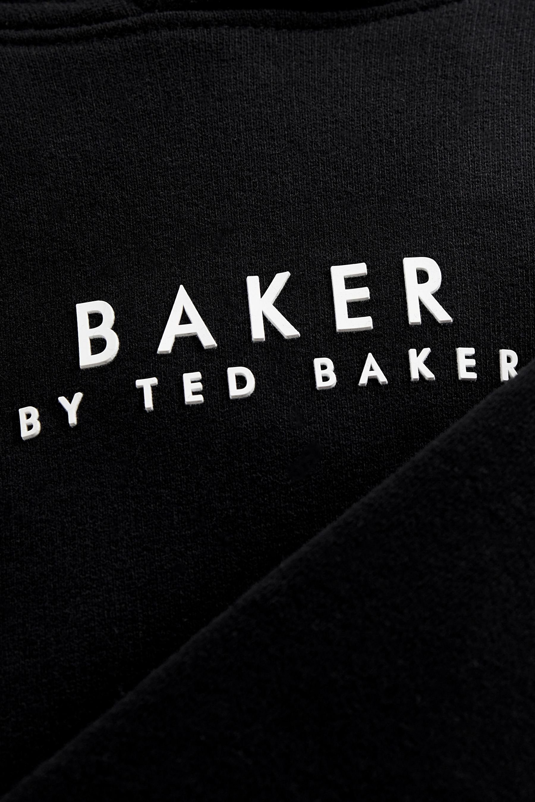 Baker by Ted (1-tlg) Black Baker Hoodie Baker Kapuzensweatshirt by Baker Ted