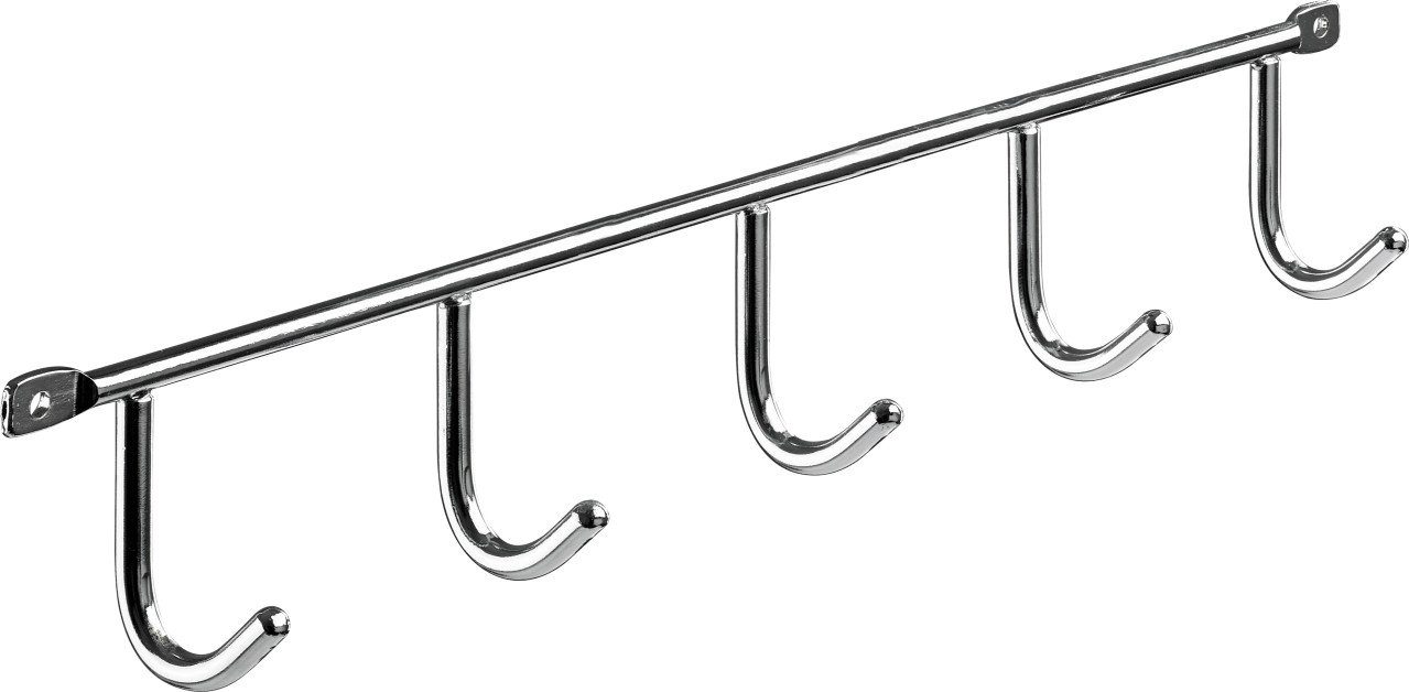 Hettich Garderobenleiste Hettich Garderobenleiste 5 Haken 52 x 350 x 35 mm