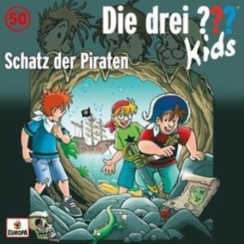 United Soft Media Hörspiel Die drei ??? Kids 50. Schatz der Piraten (drei Fragezeichen) CD