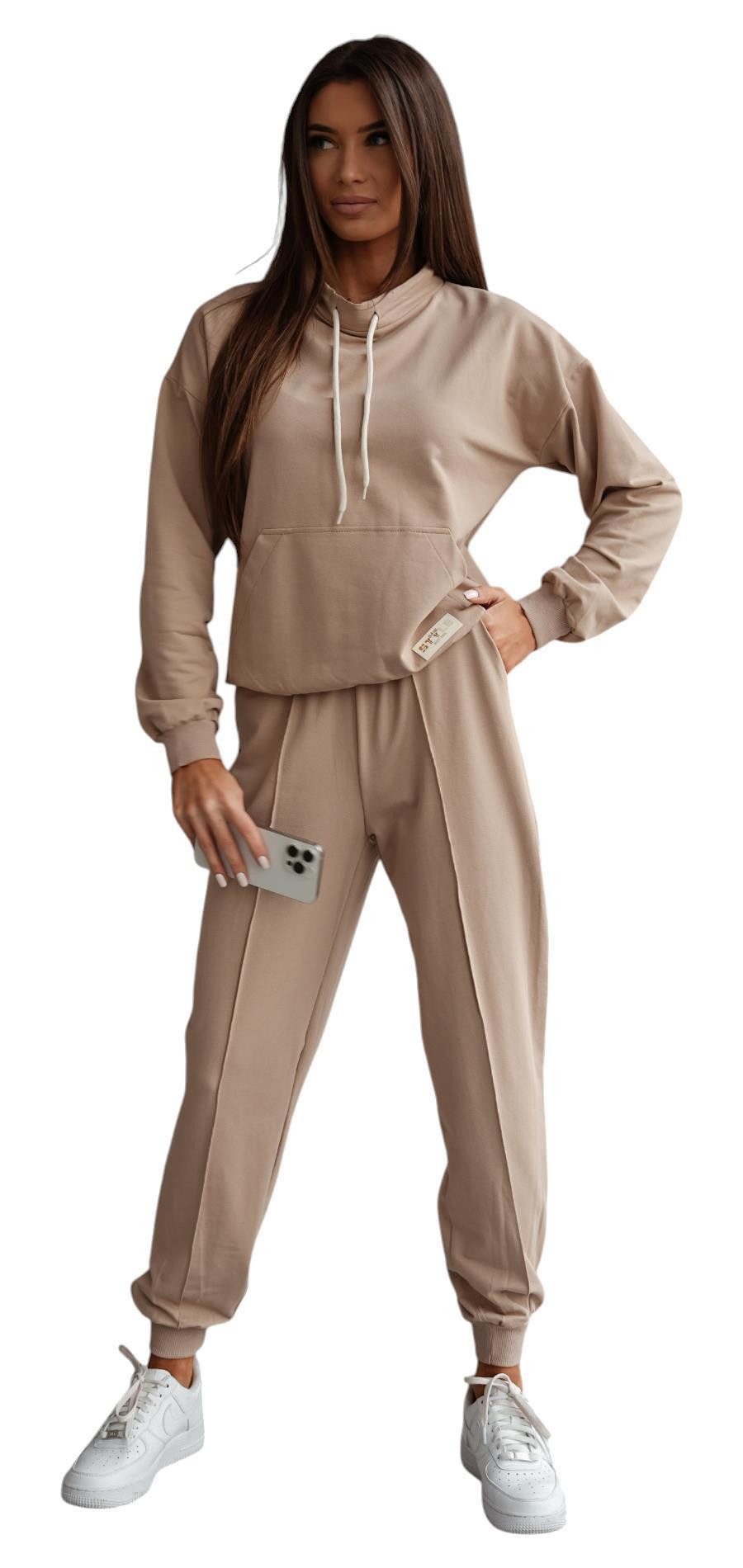 EloModa Jogginganzug Damen Freizeitanzug Hausanzug Homewear Jogginganzug, G günstig online kaufen