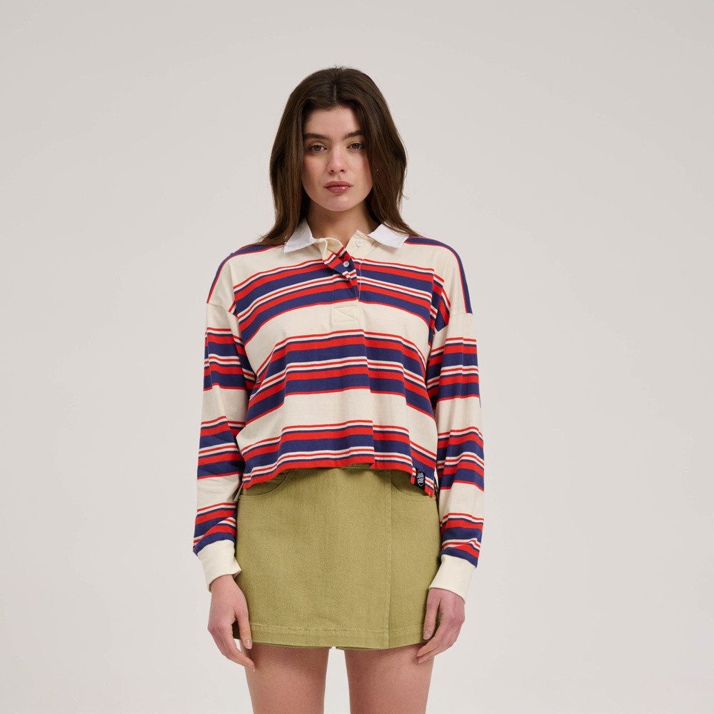 Santa Cruz Shirttop Monterey Crop Polo Top