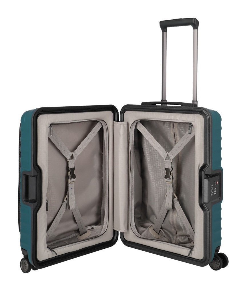 TITAN® Hartschalen-Trolley LITRON Frame mit Vortasche, günstig online kaufen