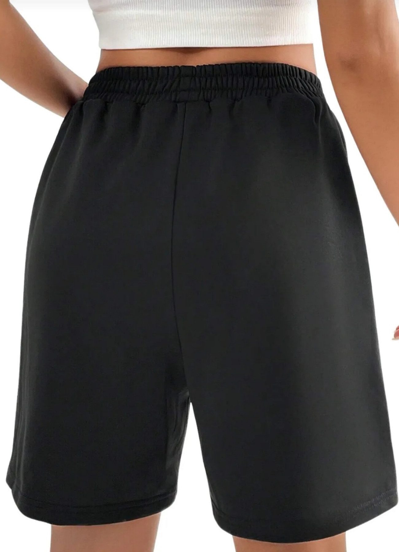 fashionshowcase Shorts kurze Hose Damen Jogger Pants mit Kordelzug und elas günstig online kaufen