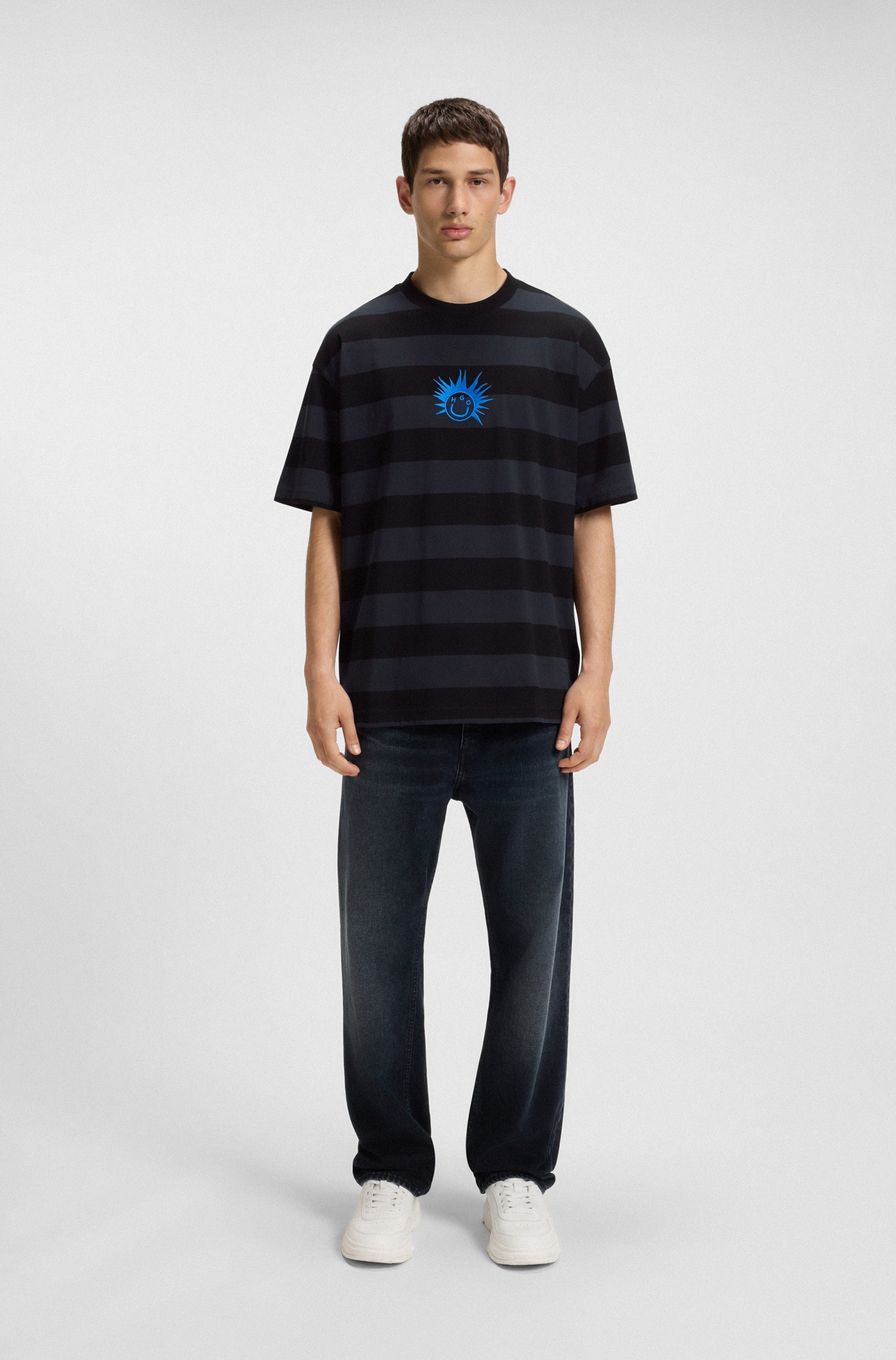 HUGO Blue T-Shirt Nisite regular fit