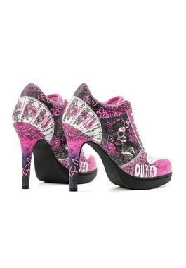 Missy Rockz POKERFACE 2.0 pink/black High-Heel-Stiefelette