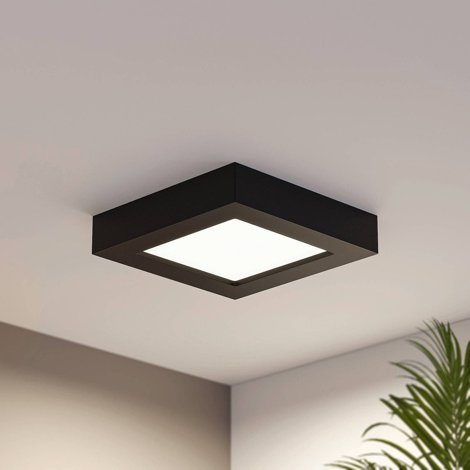 Prios LED Deckenleuchte Alette, dimmbar, LED-Leuchtmittel günstig online kaufen
