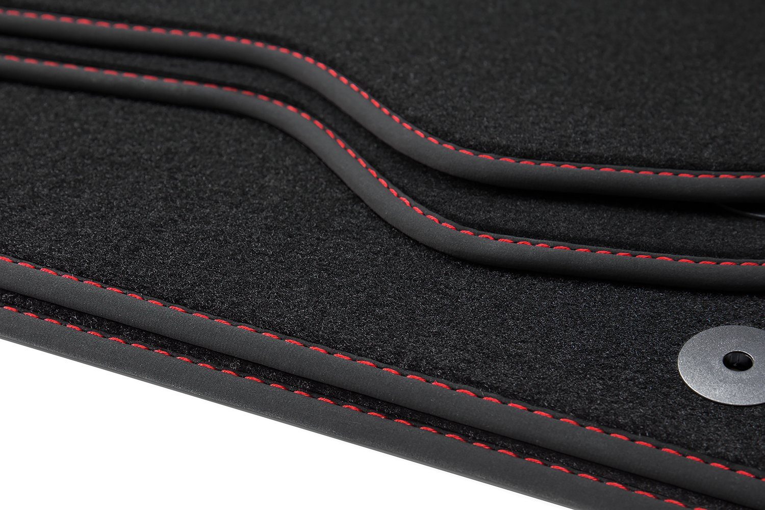 teileplus24 Auto-Fußmatten V374 Velours Fußmatten Set kompatibel mit Opel Astra J 2009-2016 – Bild 4 von 5