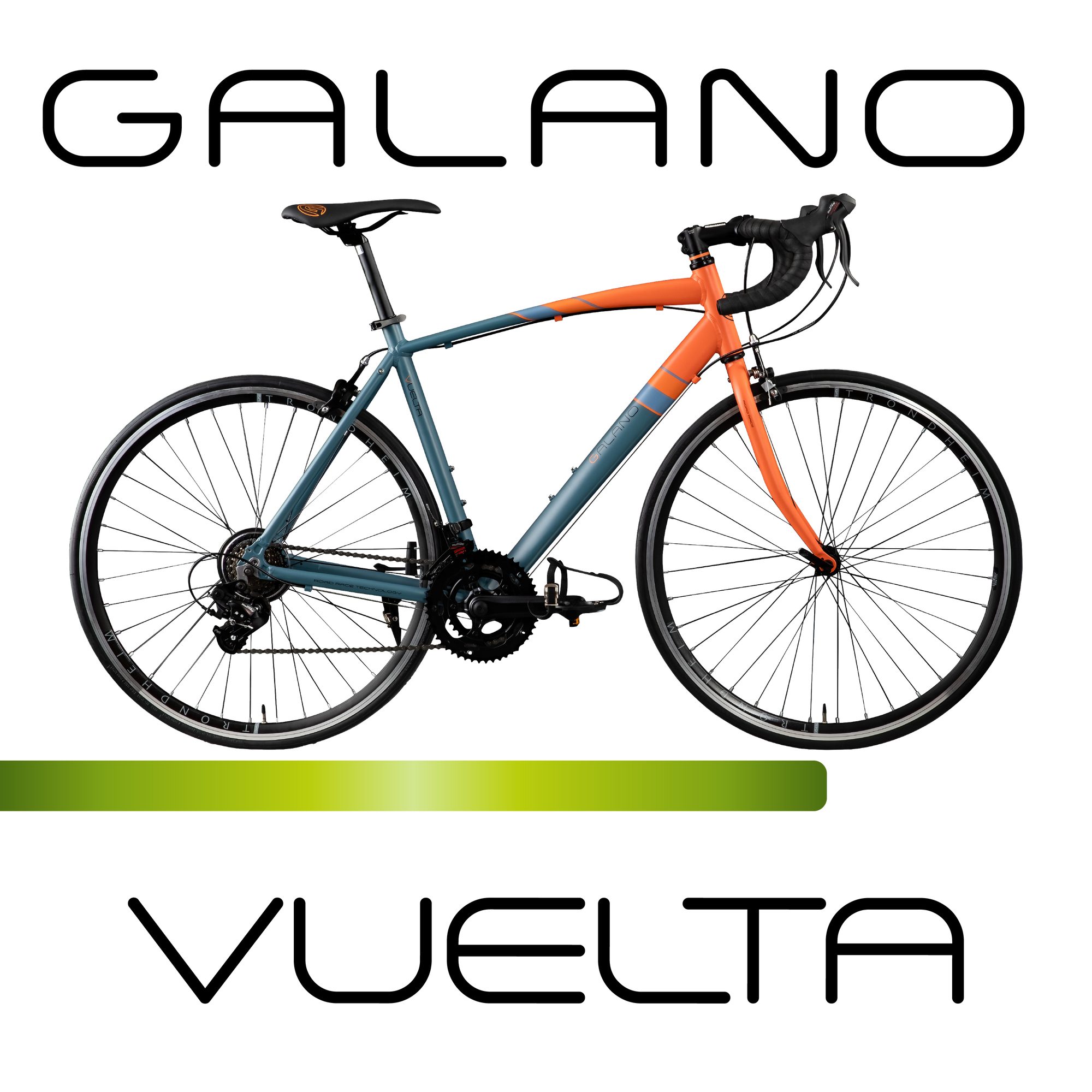 Galano Rennrad Vuelta STI, 14 Gang, Kettenschaltung, 28 Zoll für Damen und Herren 150 - 195 cm Fahrrad Road Bike Fitnessrad