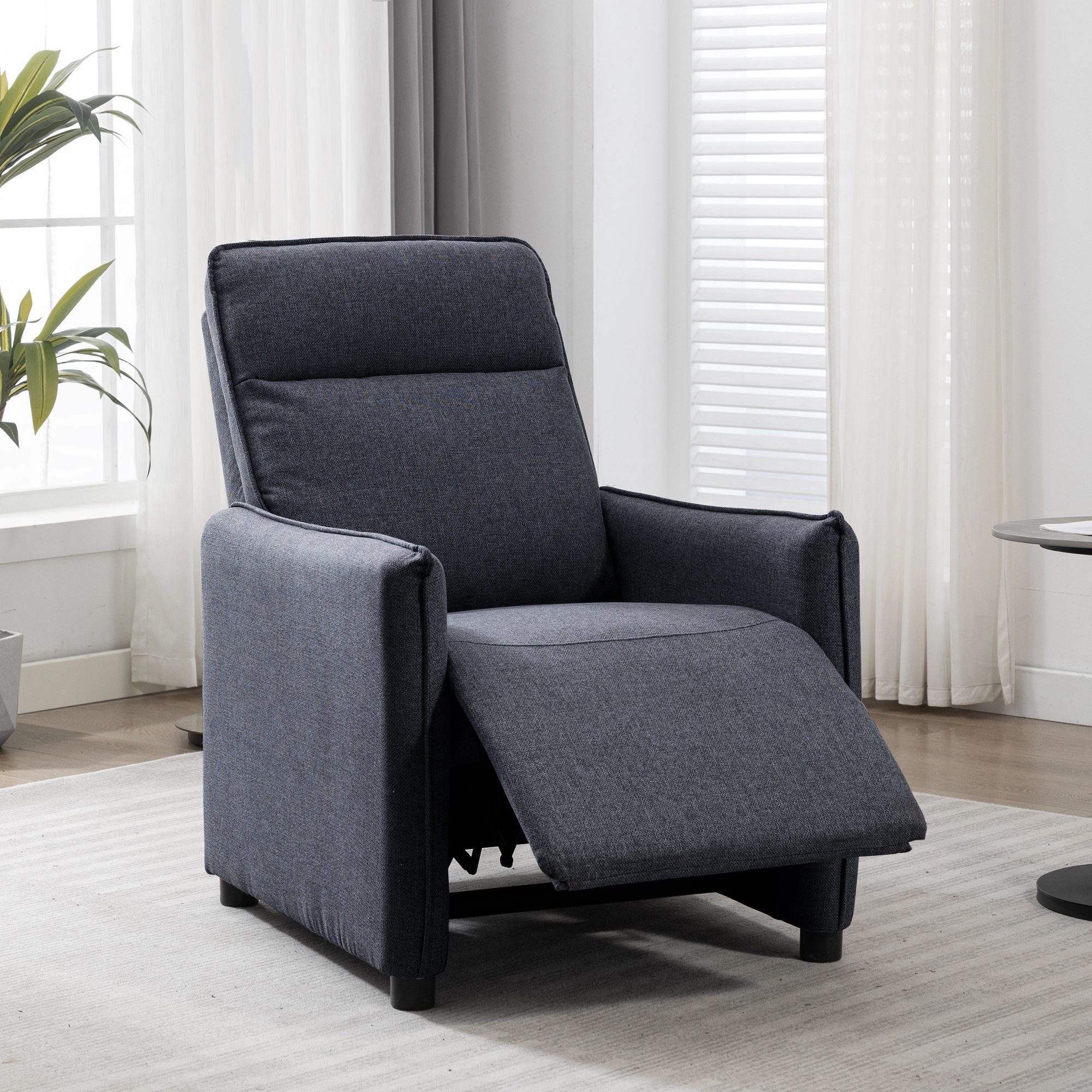 HomeGuru Relaxsessel mit verstellbarer Rückenlehne, Ruhesessel, Liegefunktion,Stilvoll (1-St)