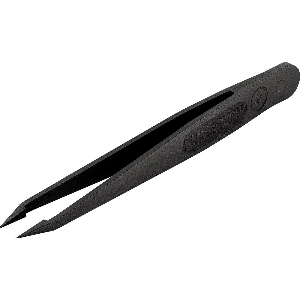 Knipex Pinzette Knipex 92 09 02 ESD ESD Pinzette 1 Stück Spitz, fein 115 mm
