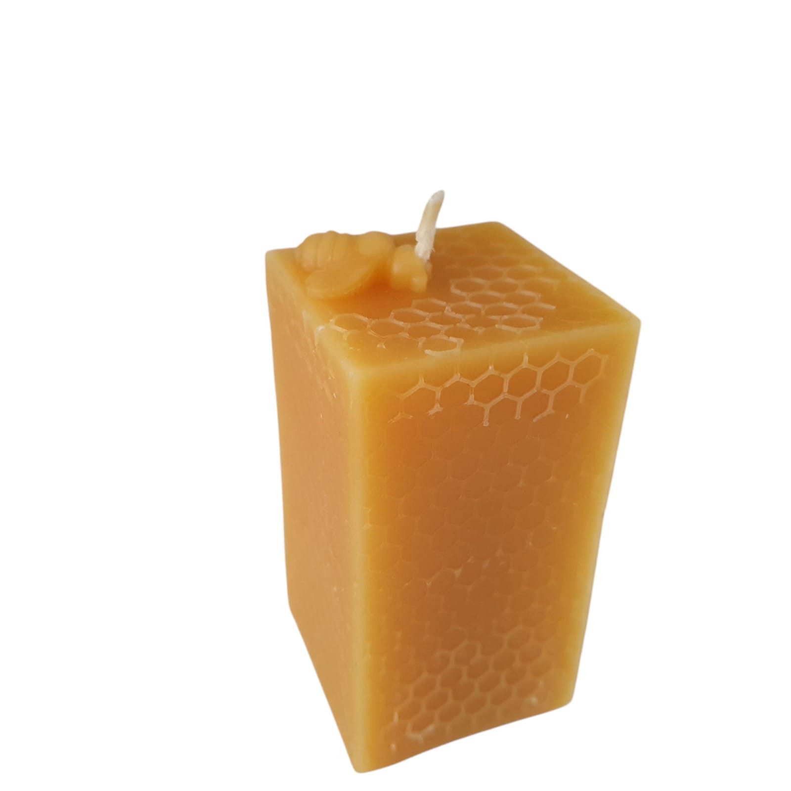 Aspinaworld Bienenwachskerze Waben Kerze 7,5 cm – Kerze aus Bienenwachs
