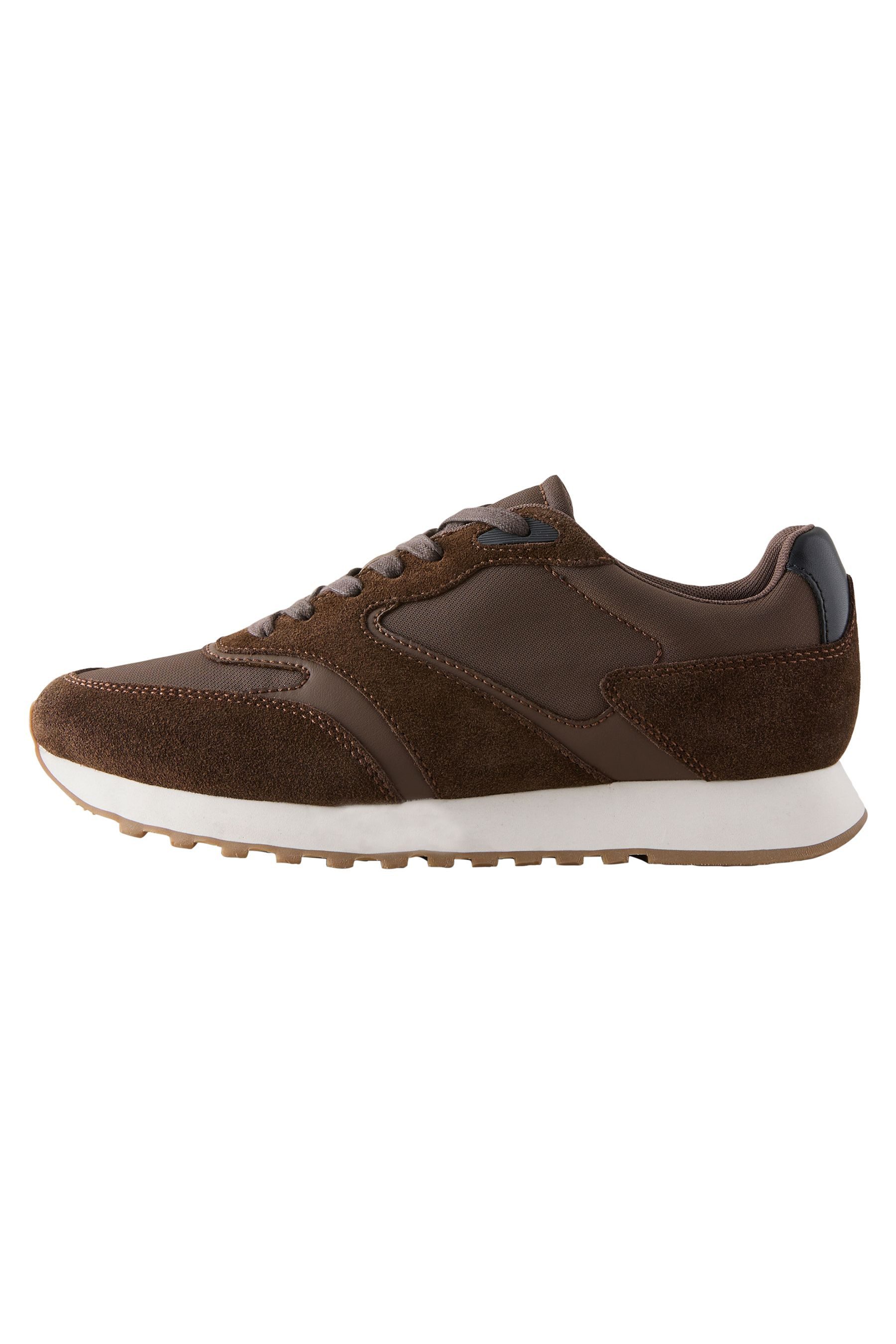 Next Lässig-elegante Laufsneaker mit Velourslederbesatz Sneaker (1-tlg) günstig online kaufen