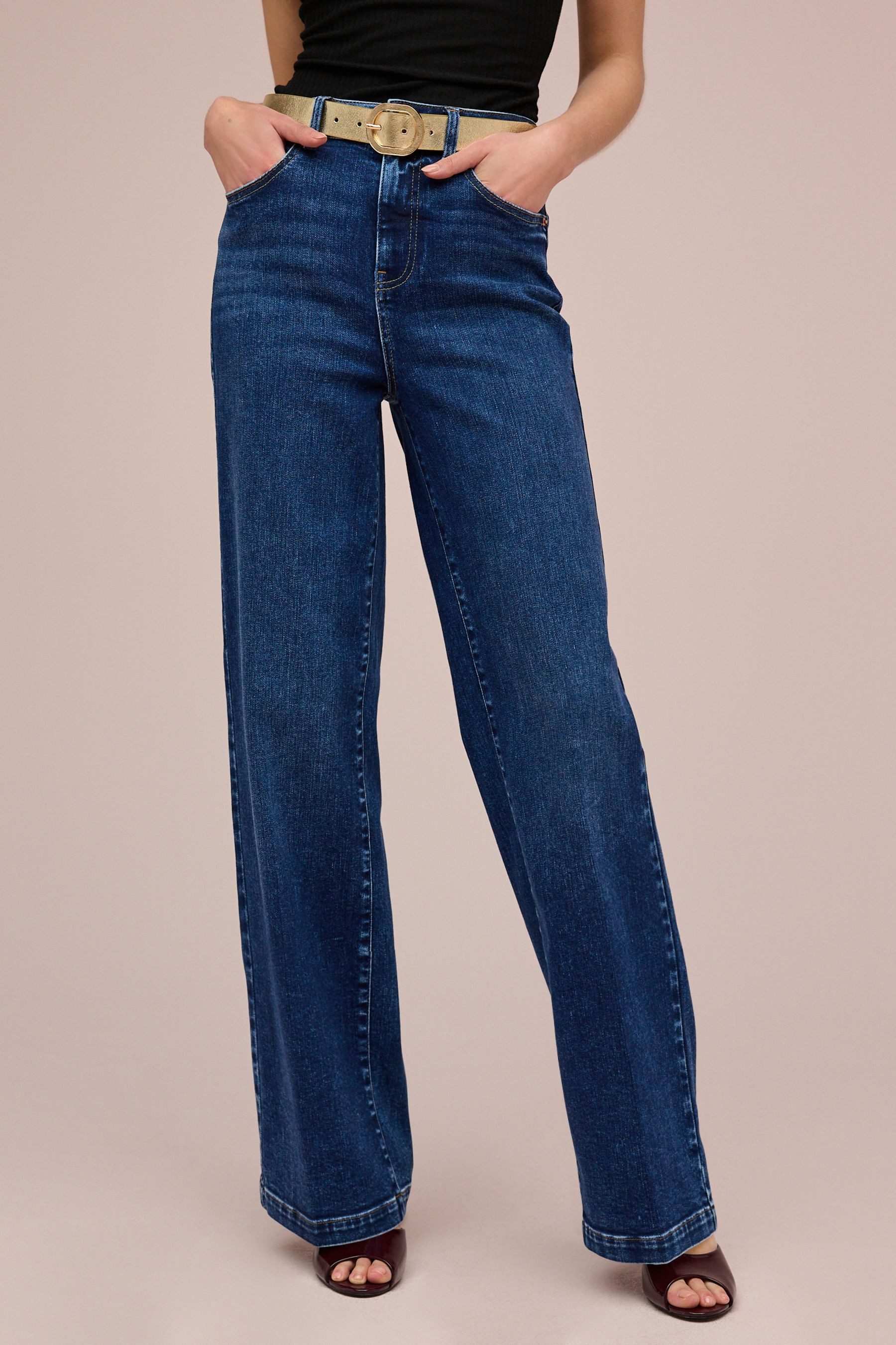 Next Weite Jeans Weit geschnittene Jeans (1-tlg) günstig online kaufen