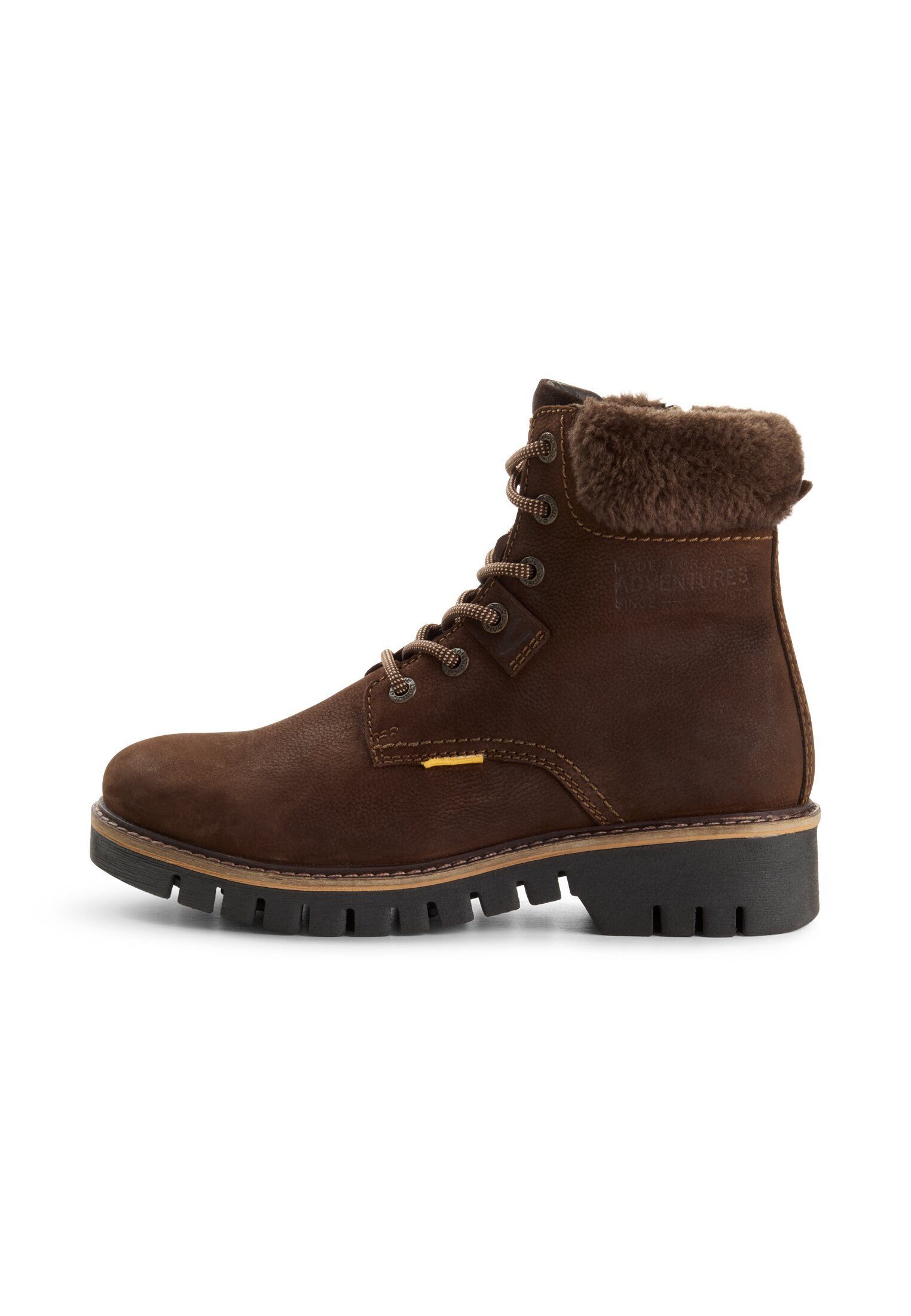 camel active mit Seitenzipper Schnürstiefel günstig online kaufen