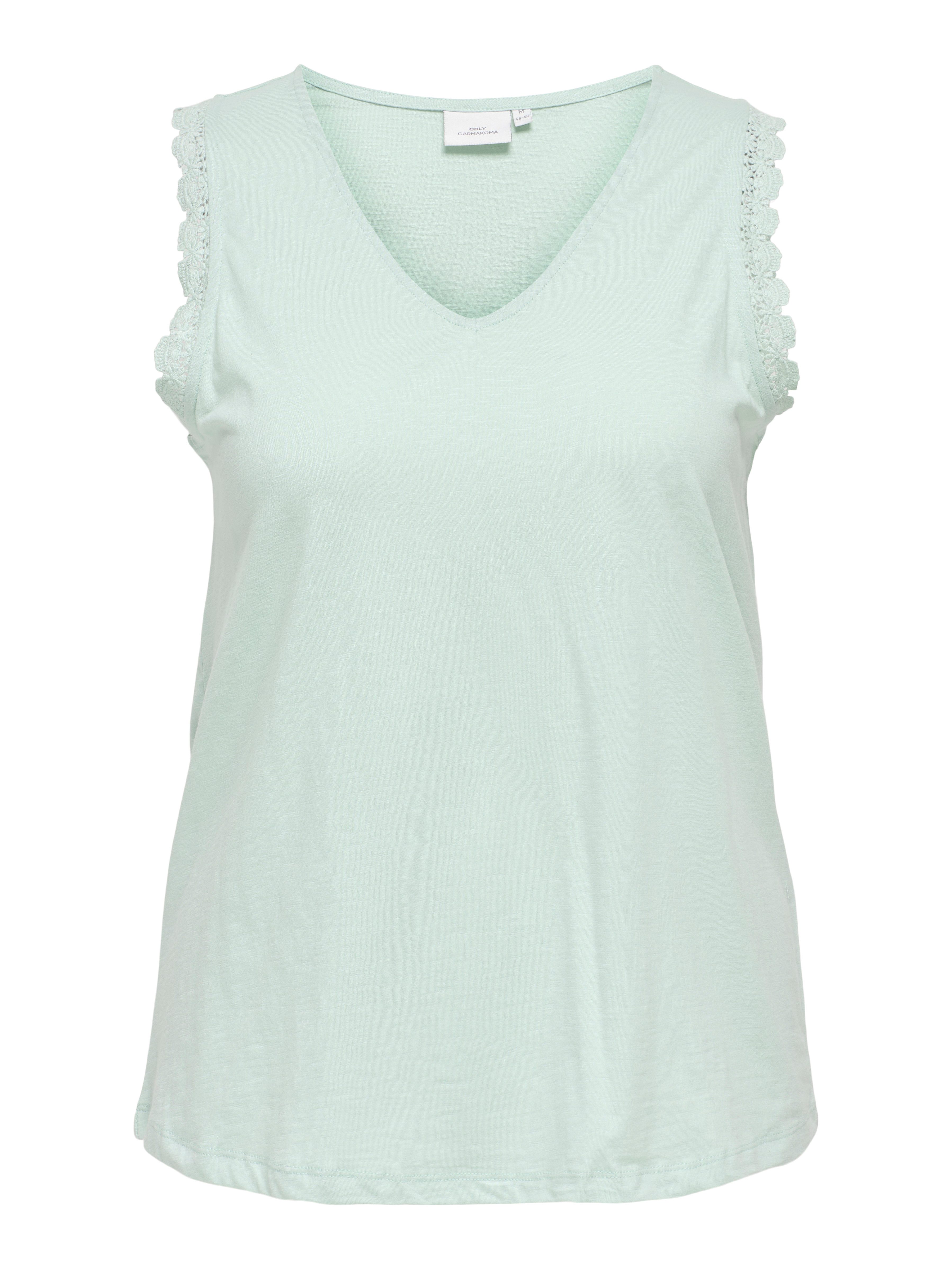 ONLY CARMAKOMA Shirttop CARLILA S/L V-NECK günstig online kaufen