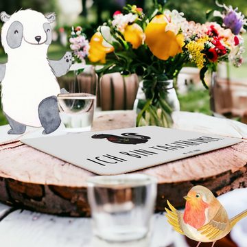 Platzset, Stinktier Blume - Weiß - Geschenk, Platzset, Skunk, Tischset, Tischun, Mr. & Mrs. Panda, (1-St), Rutschfest