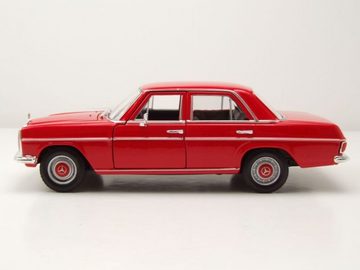Welly Modellauto Mercedes 220 Strichacht /8 W115 1968 rot Modellauto 1:24 Welly, Maßstab 1:24