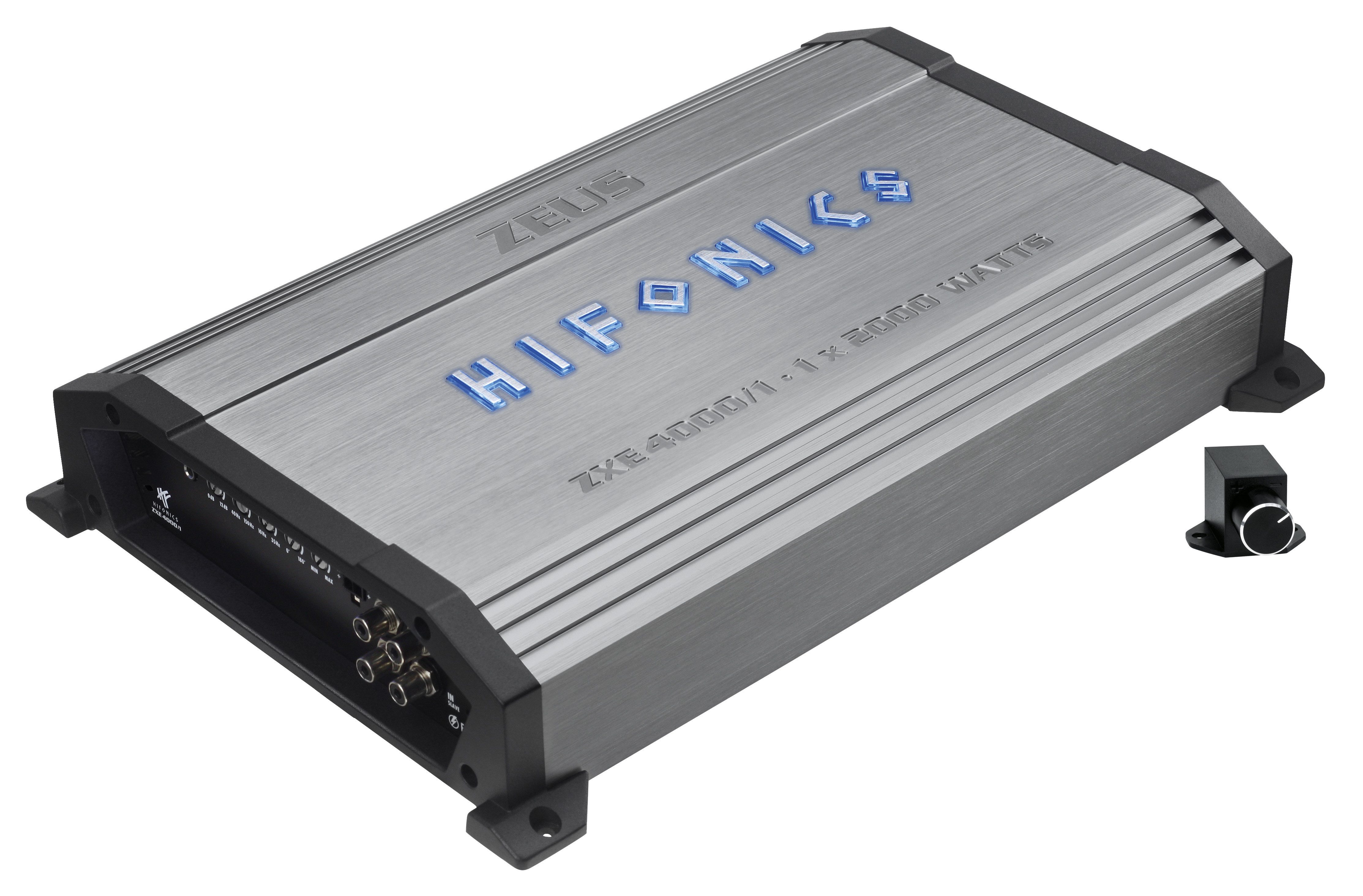 Hifonics ZEUS ZXE4000/1 Class D Digital Mono Verstärker Endverstärker (Anzahl Kanäle: 1)
